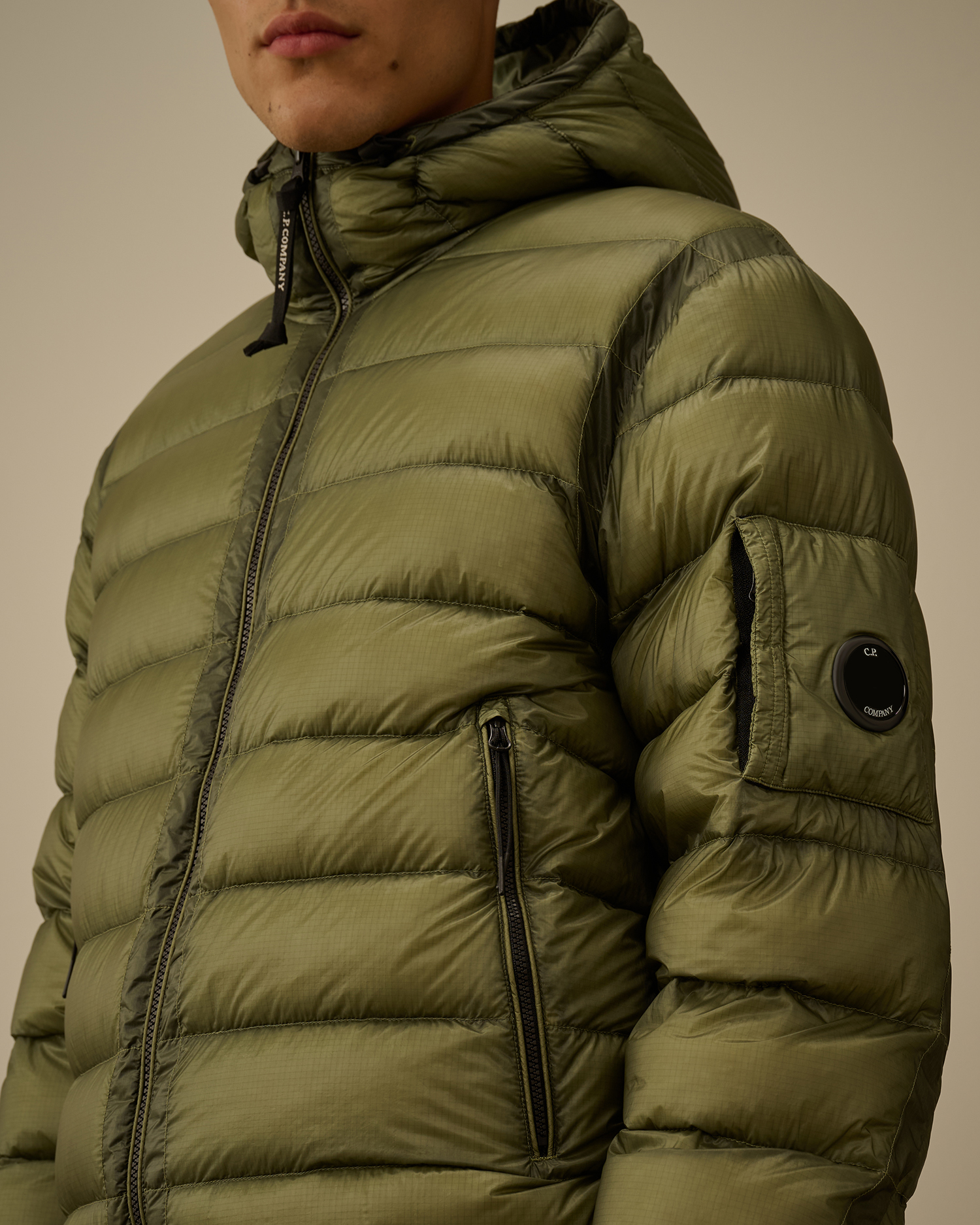 D.D. Shell Hooded Down Jacket | C.P. Company Italy Online Store