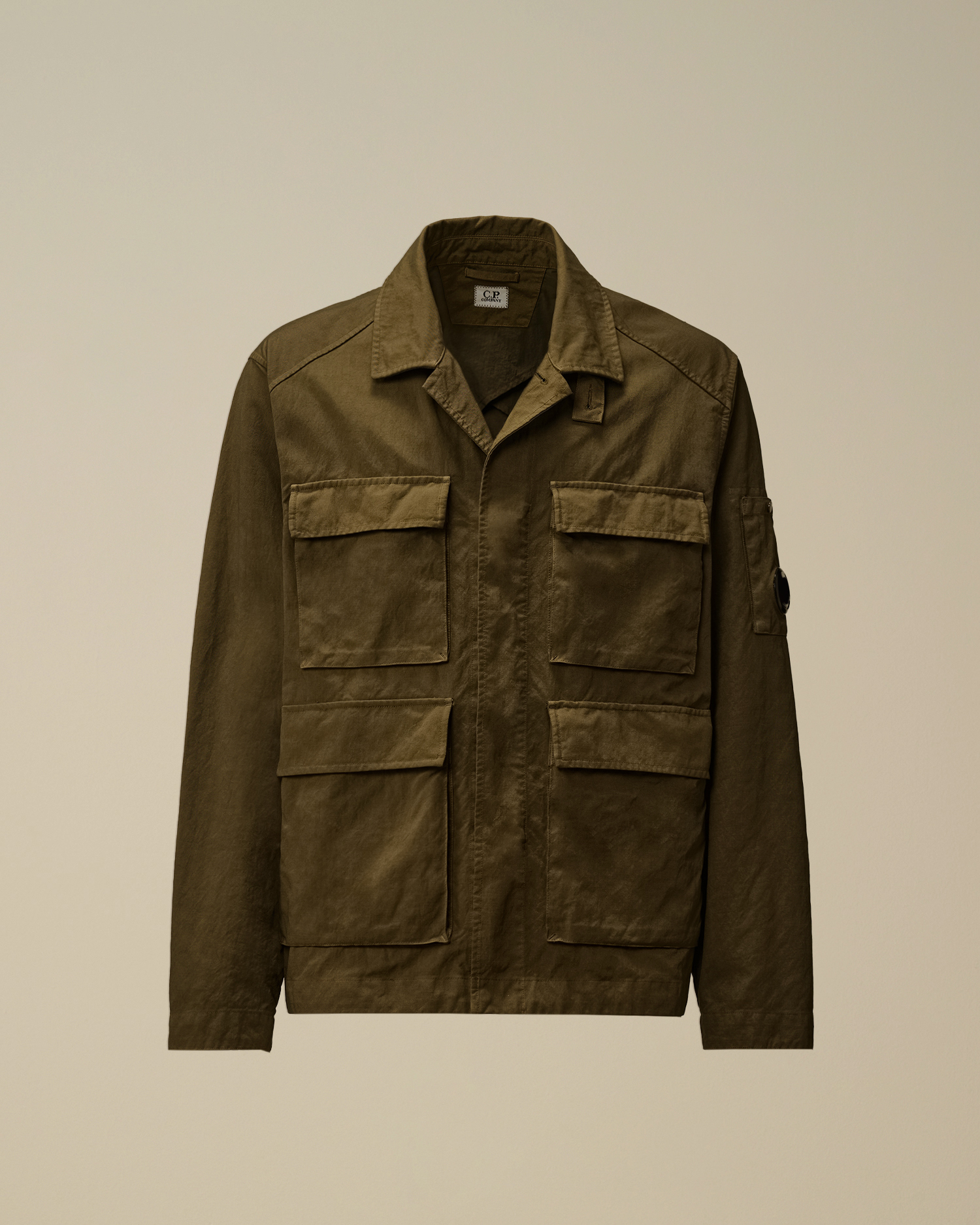 Green Twill Field Jacket | CPC USCA Online Store