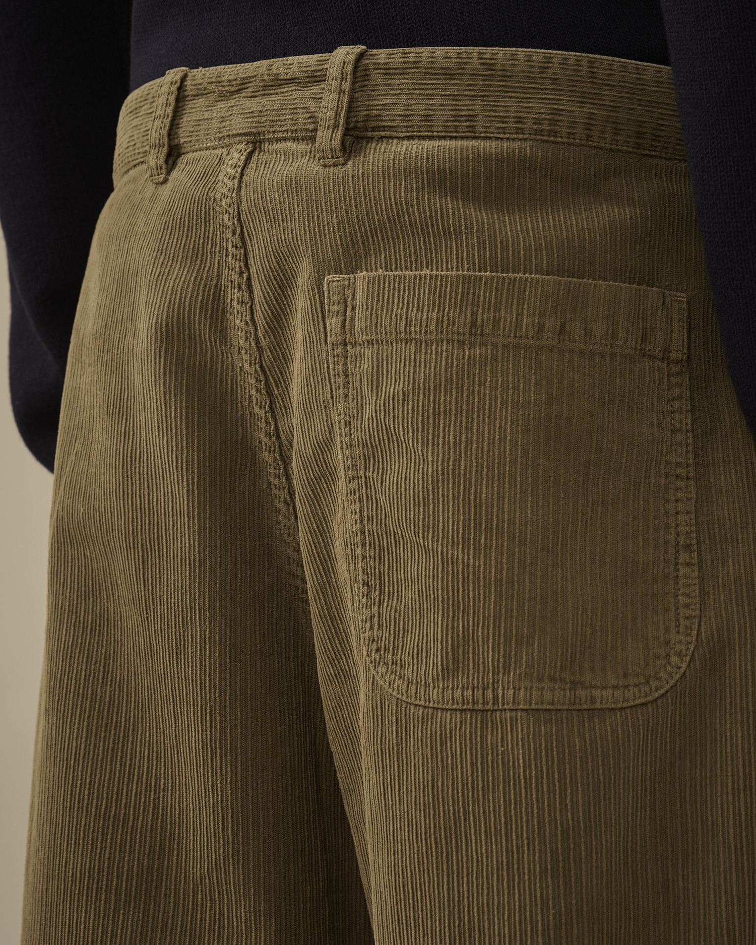 Beige Our Legacy WORK SHOP x C.P. Company Corduroy Velvet Pants