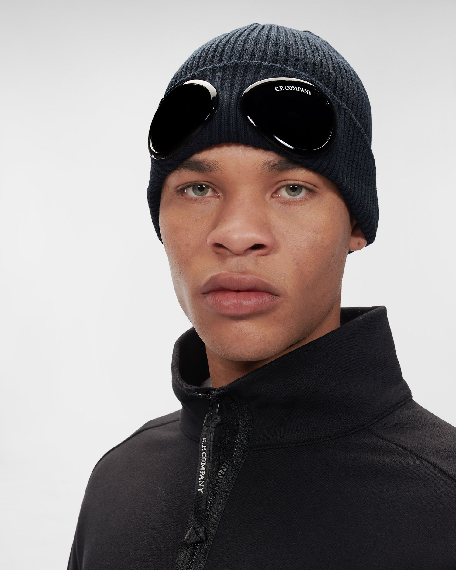Cotton Goggle Beanie | C.P. Company 