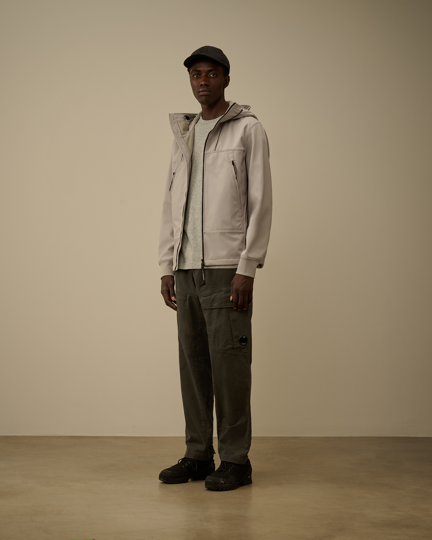 Grey C.P. Shell-R Goggle Jacket | CPC USCA Online Store