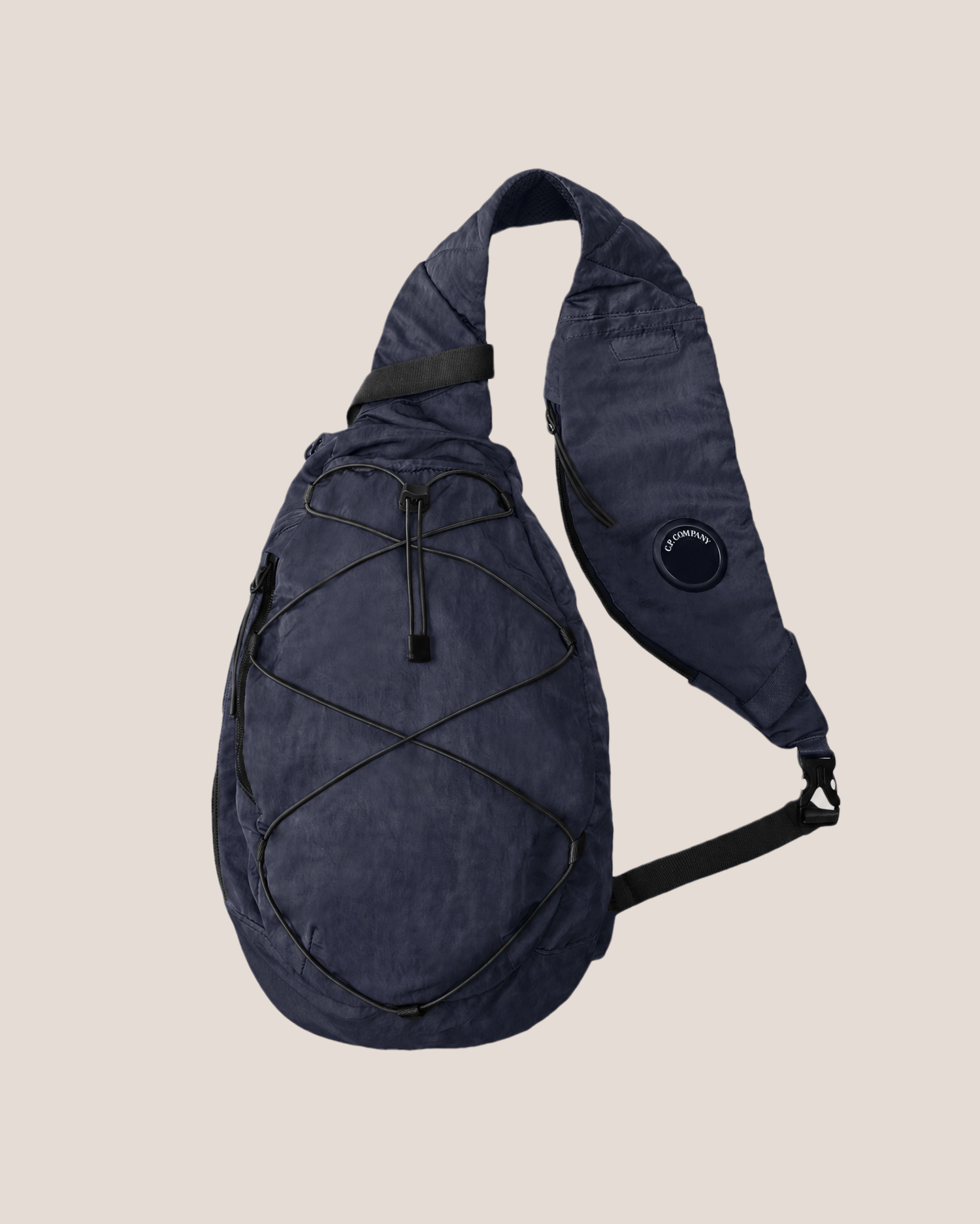 Blue Nylon B Lens Crossbody Rucksack | CPC USCA Online Store