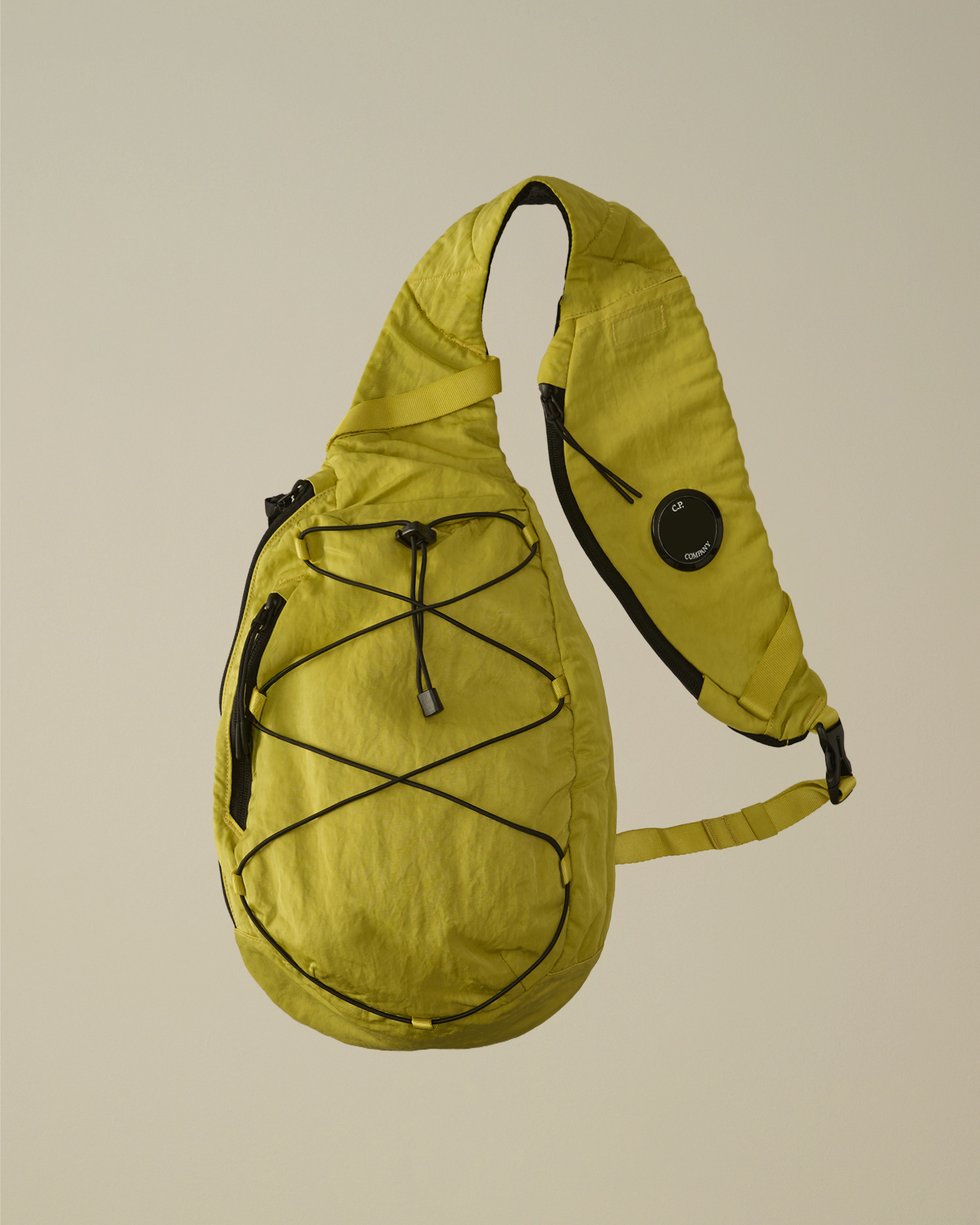 Yellow Nylon B Crossbody Backpack | CPC JP Online Store