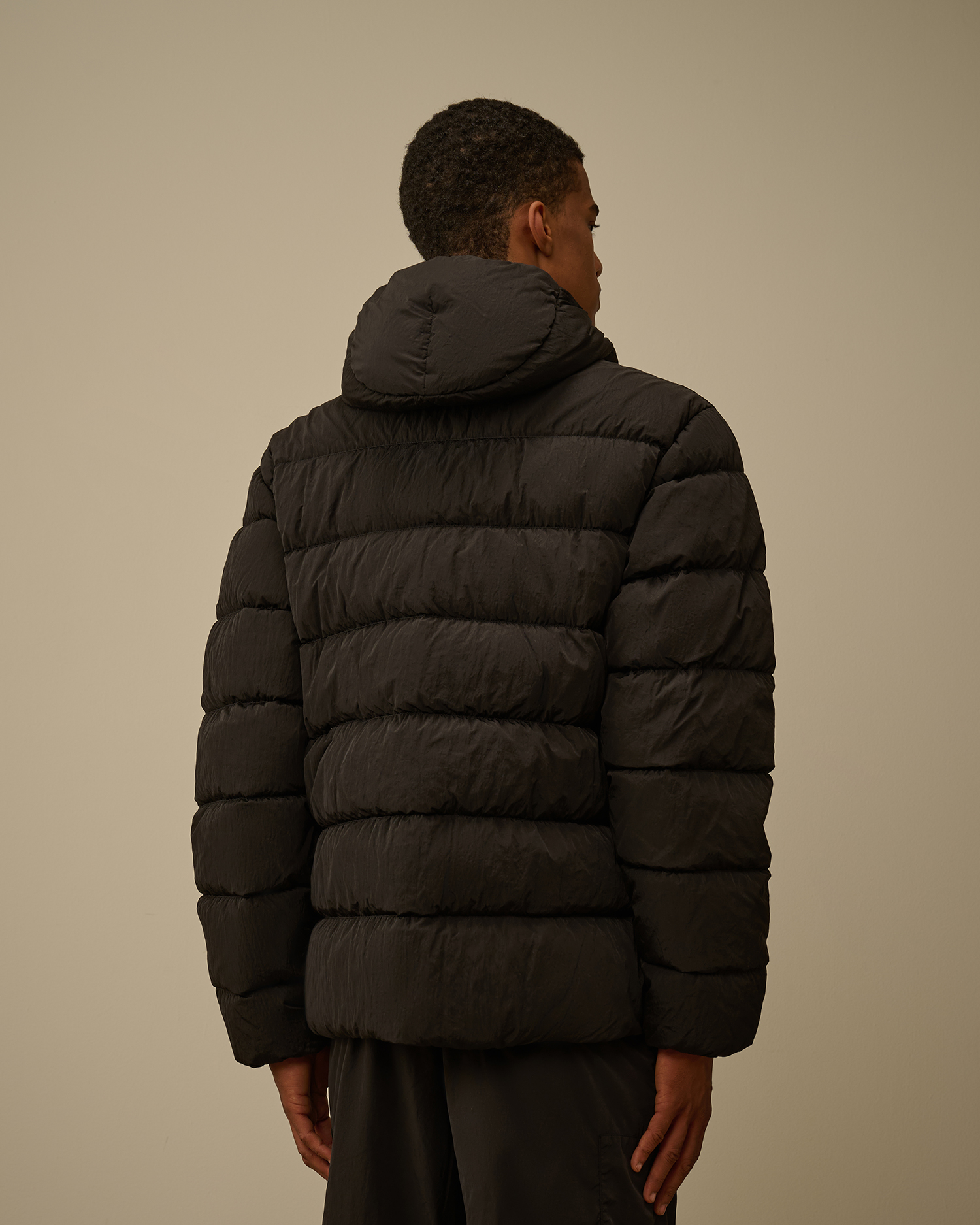 Black Chrome-R Goggle Down Jacket | CPC USCA Online Store