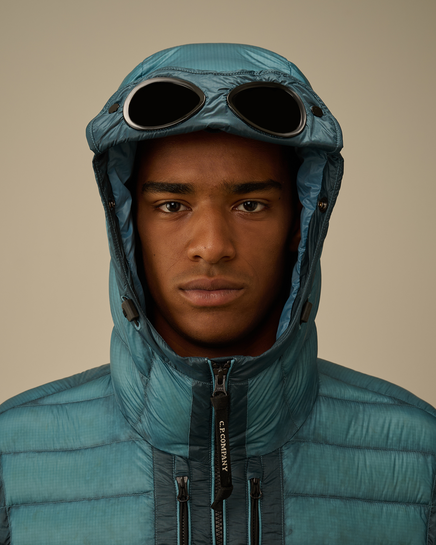 Light-blue D.D. Shell Goggle Down Jacket | CPC JP Online Store