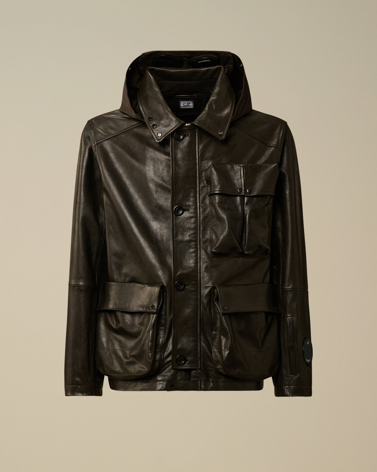 Black Leather Mille Jacket | CPC USCA Online Store