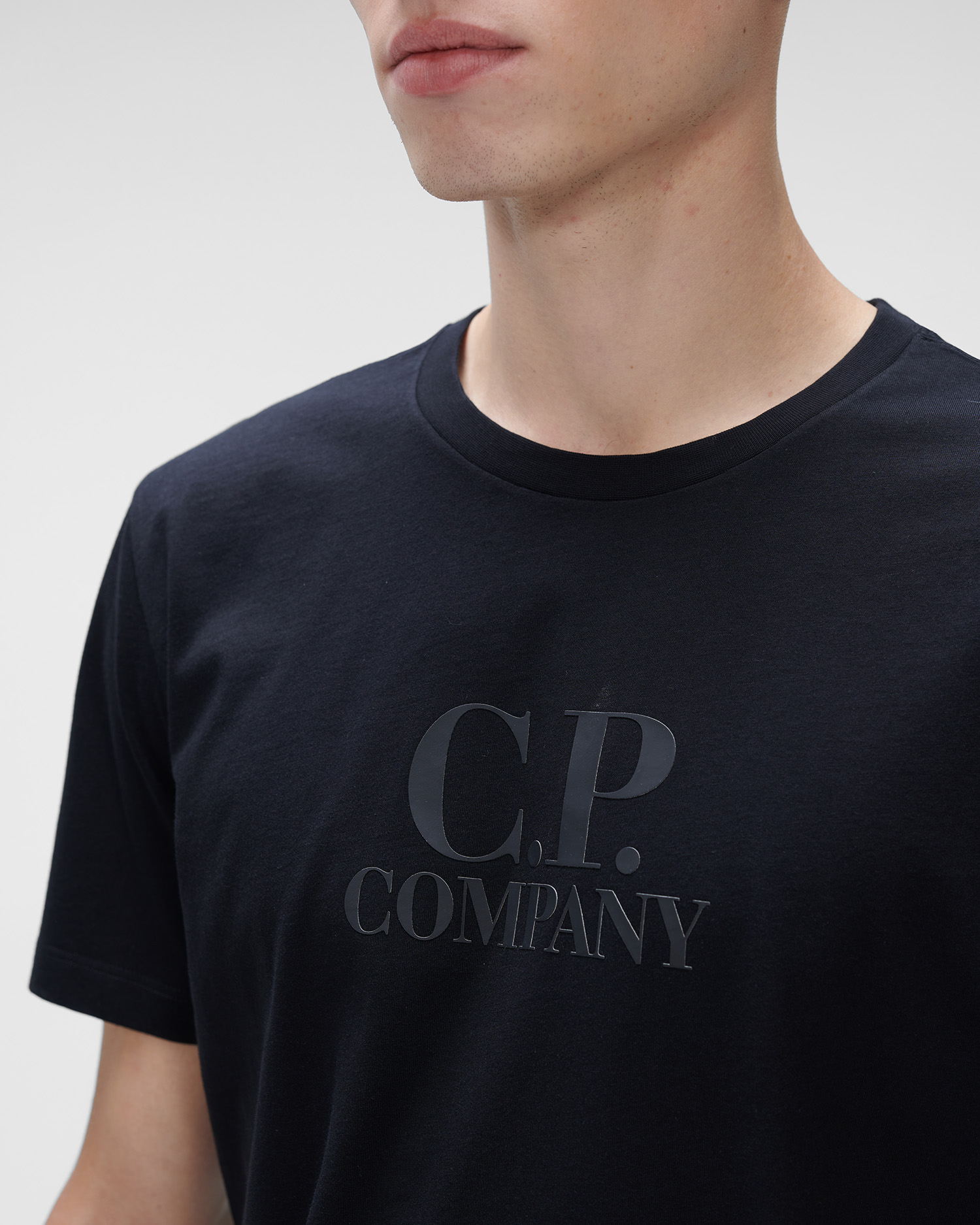 30 1 Jersey Classic Logo T Shirt C P Company Online Store