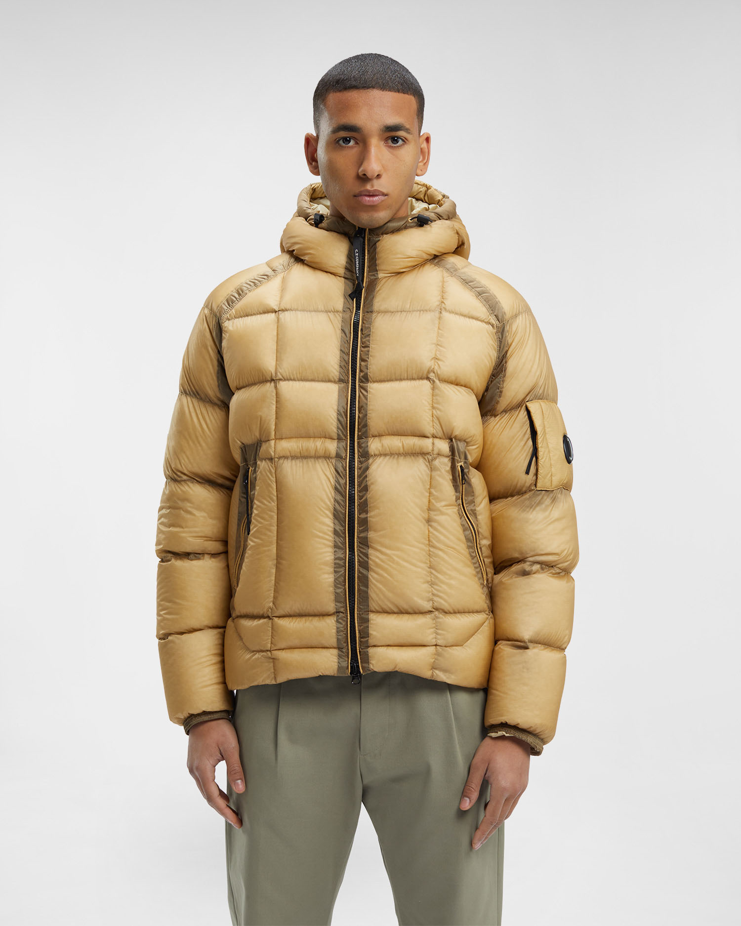 D.D. Shell Hooded Down Jacket | C.P. Company Online Store