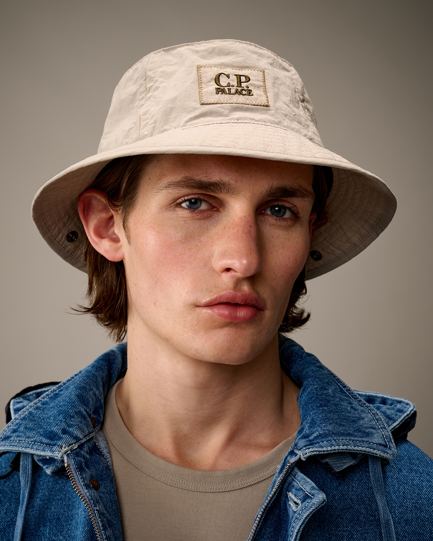 Palace C.P. Company Plain Paper Touch Goggle Bucket Hat