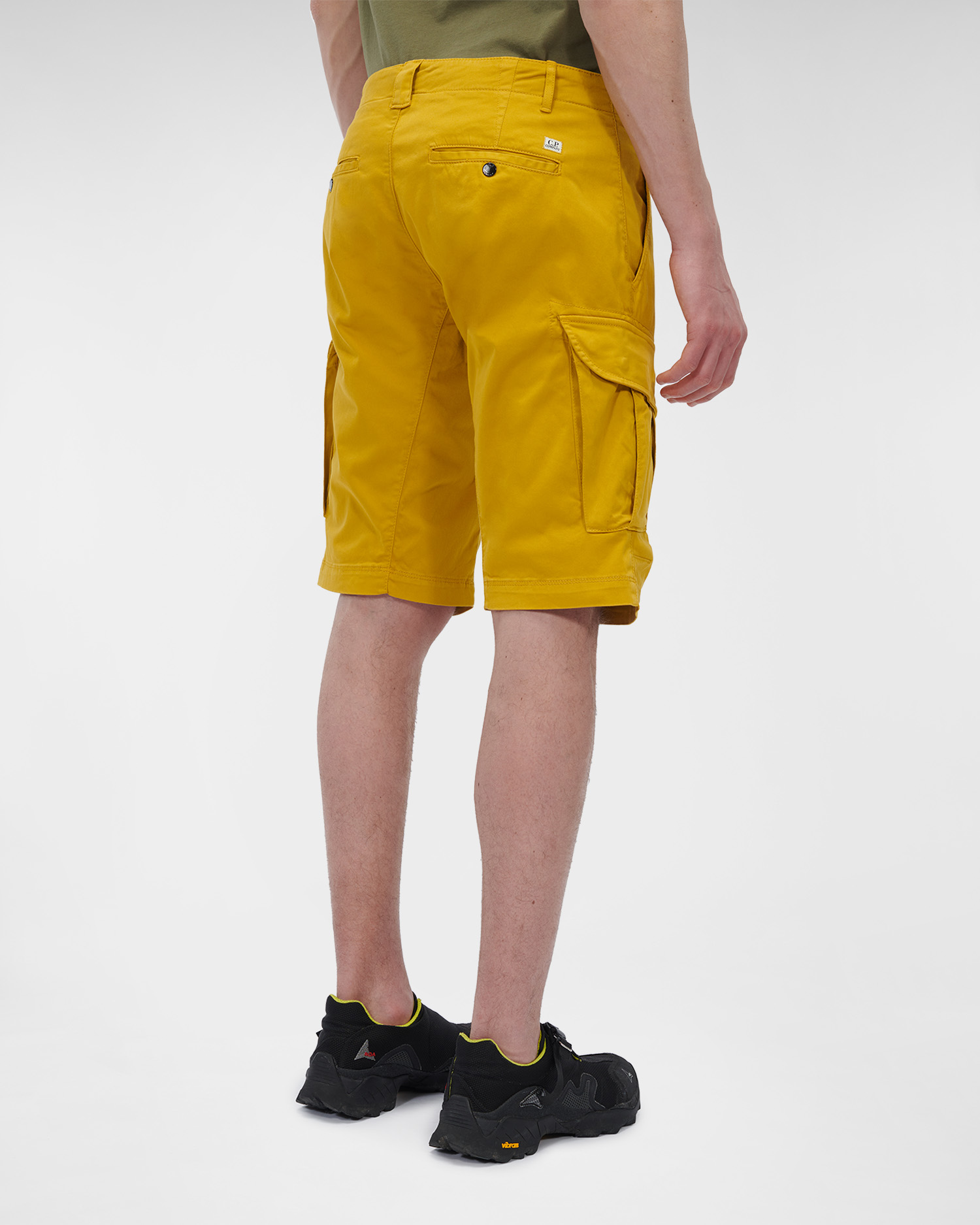 Stretch Sateen Cargo Shorts | C.P 