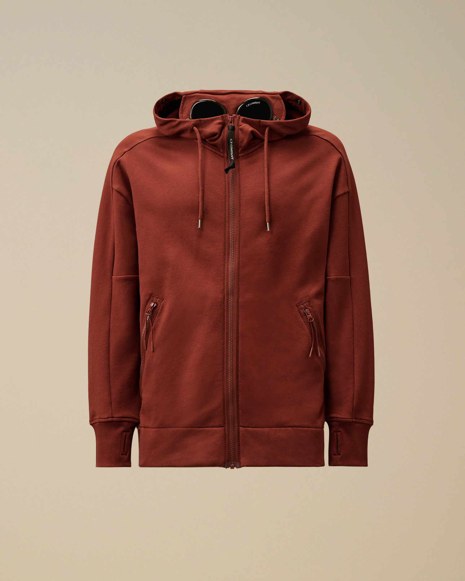 Diagonal Raised Fleece Goggle Hooded Sweatshirt | CPC USCA Online  