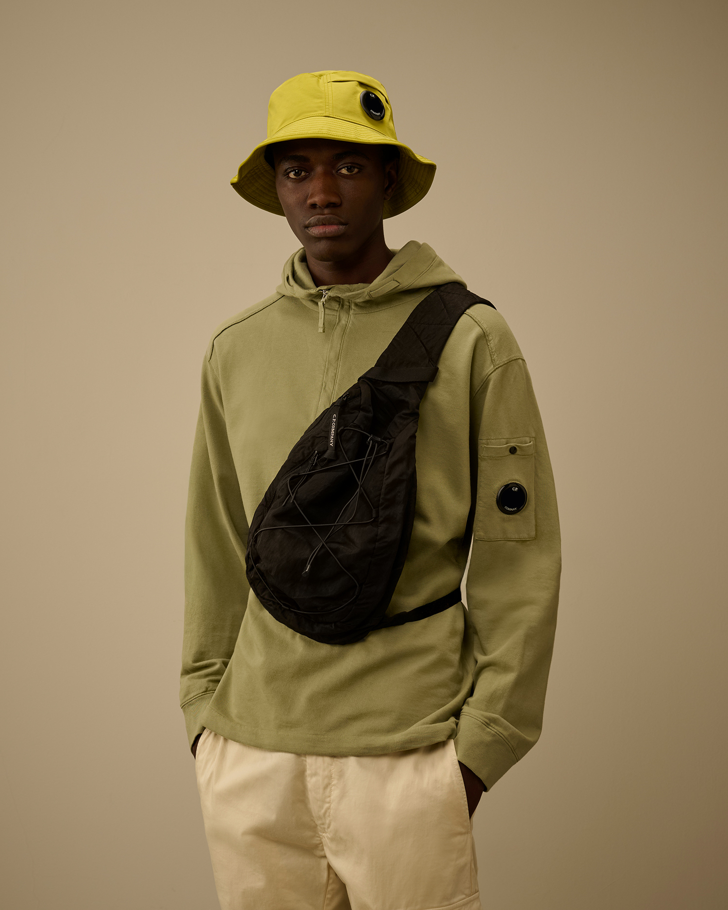 Black Nylon B Crossbody Backpack | CPC ROW Online Store