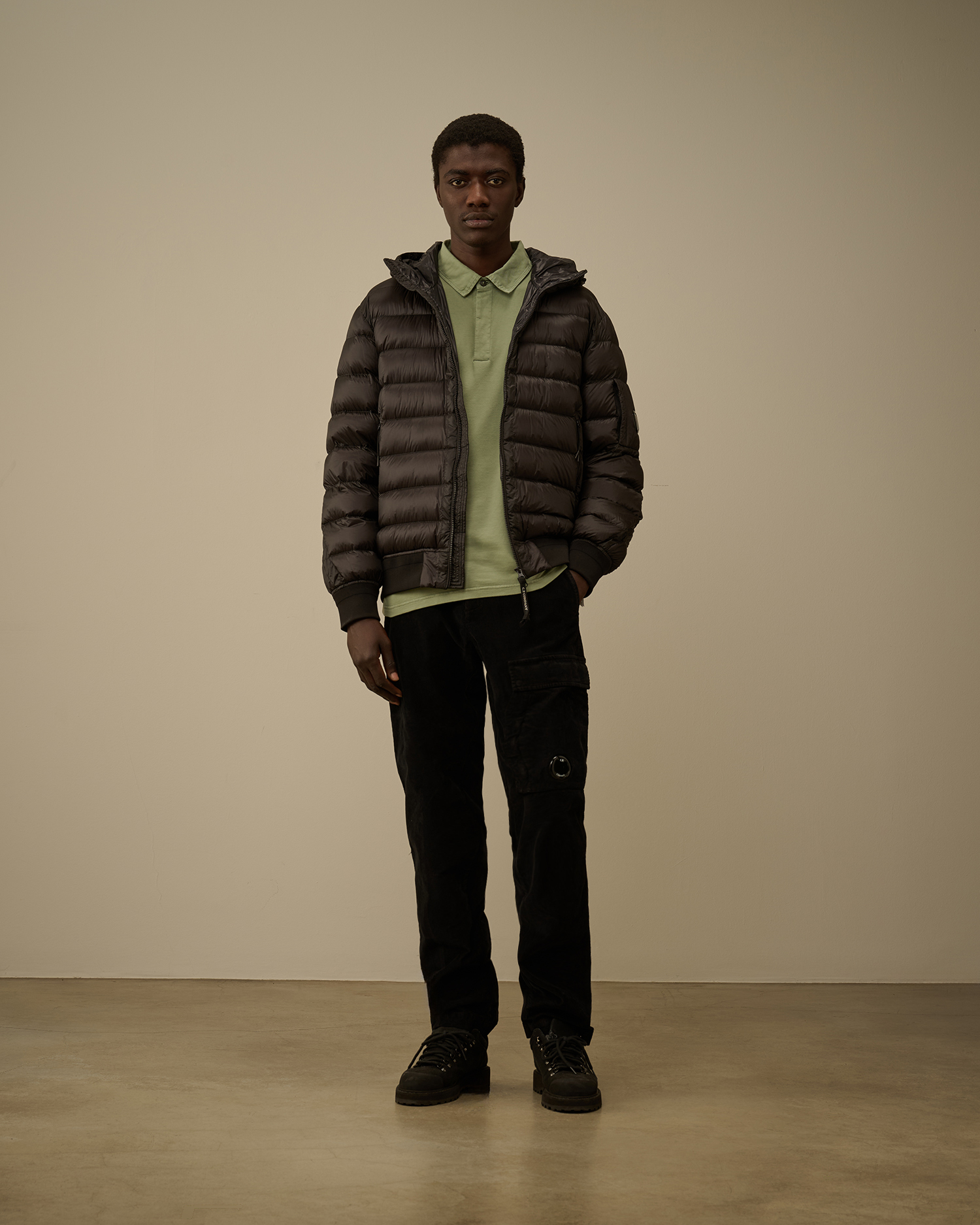 D.D. Shell Hooded Down Jacket | C.P. Company Swiss Online Store