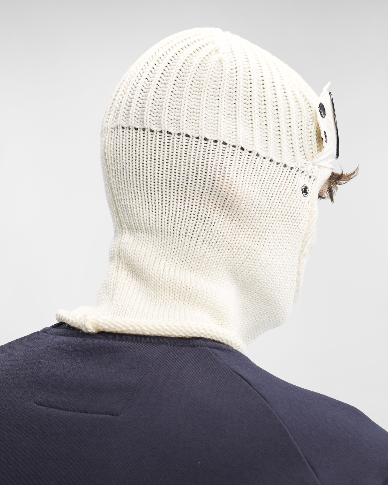 Extra Fine Merino Wool Goggle Balaclava C.P. Company Online Store