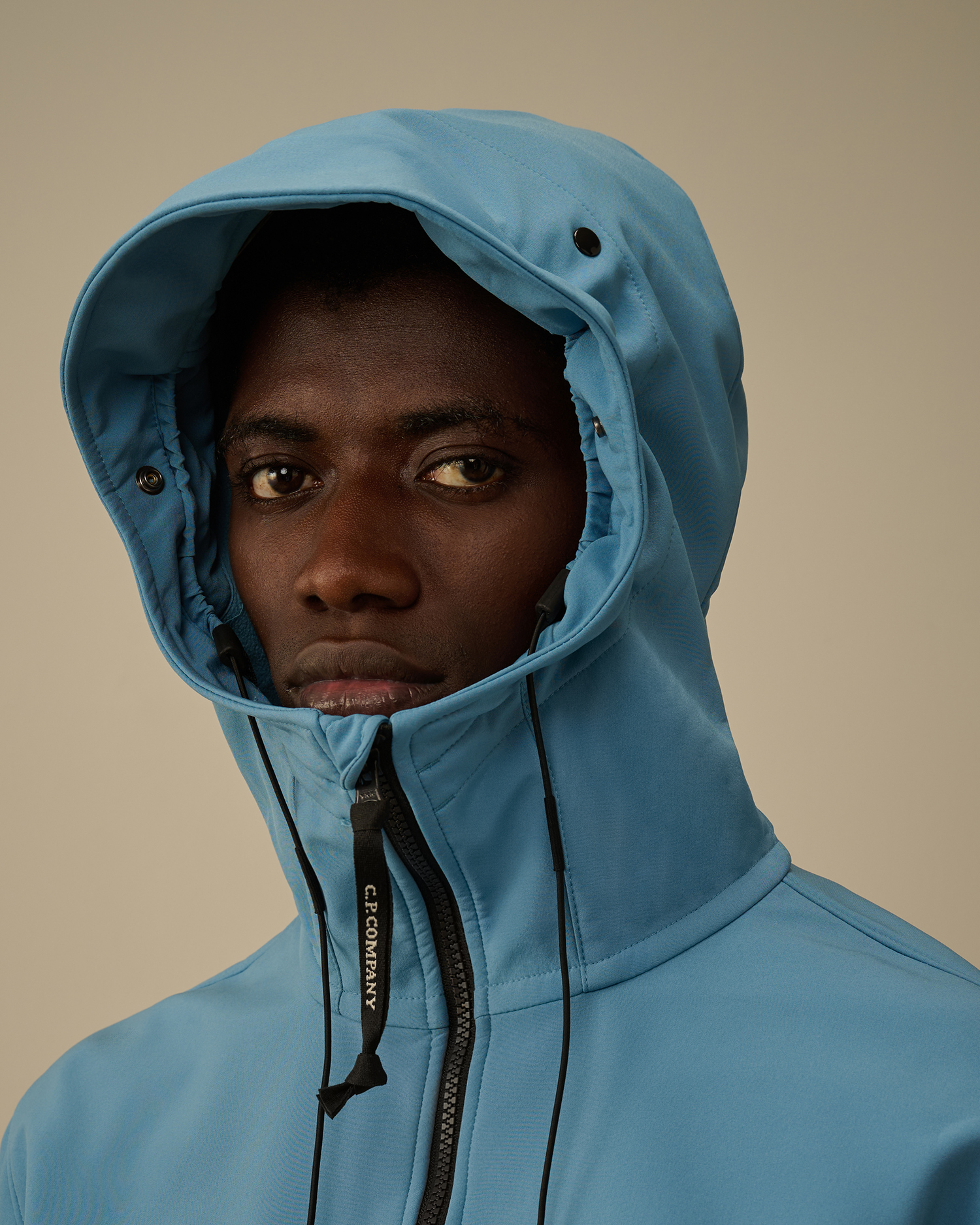 Light-blue C.P. Shell-R Goggle Jacket | CPC USCA Online Store