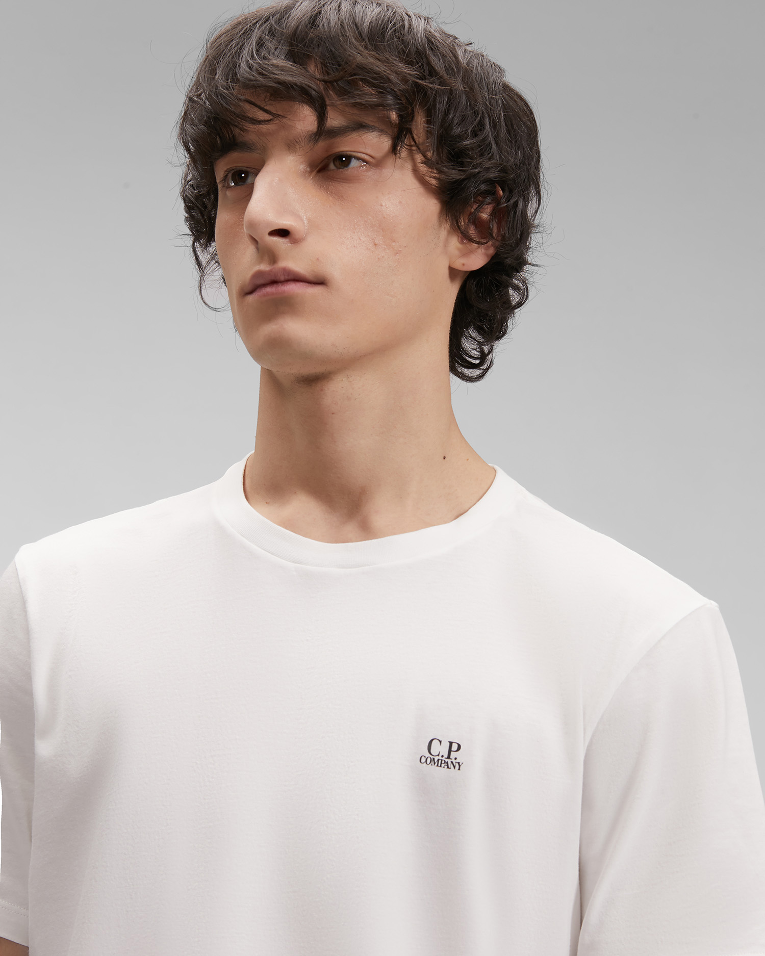 30 1 Jersey Chest Logo T Shirt C P Company Online Store