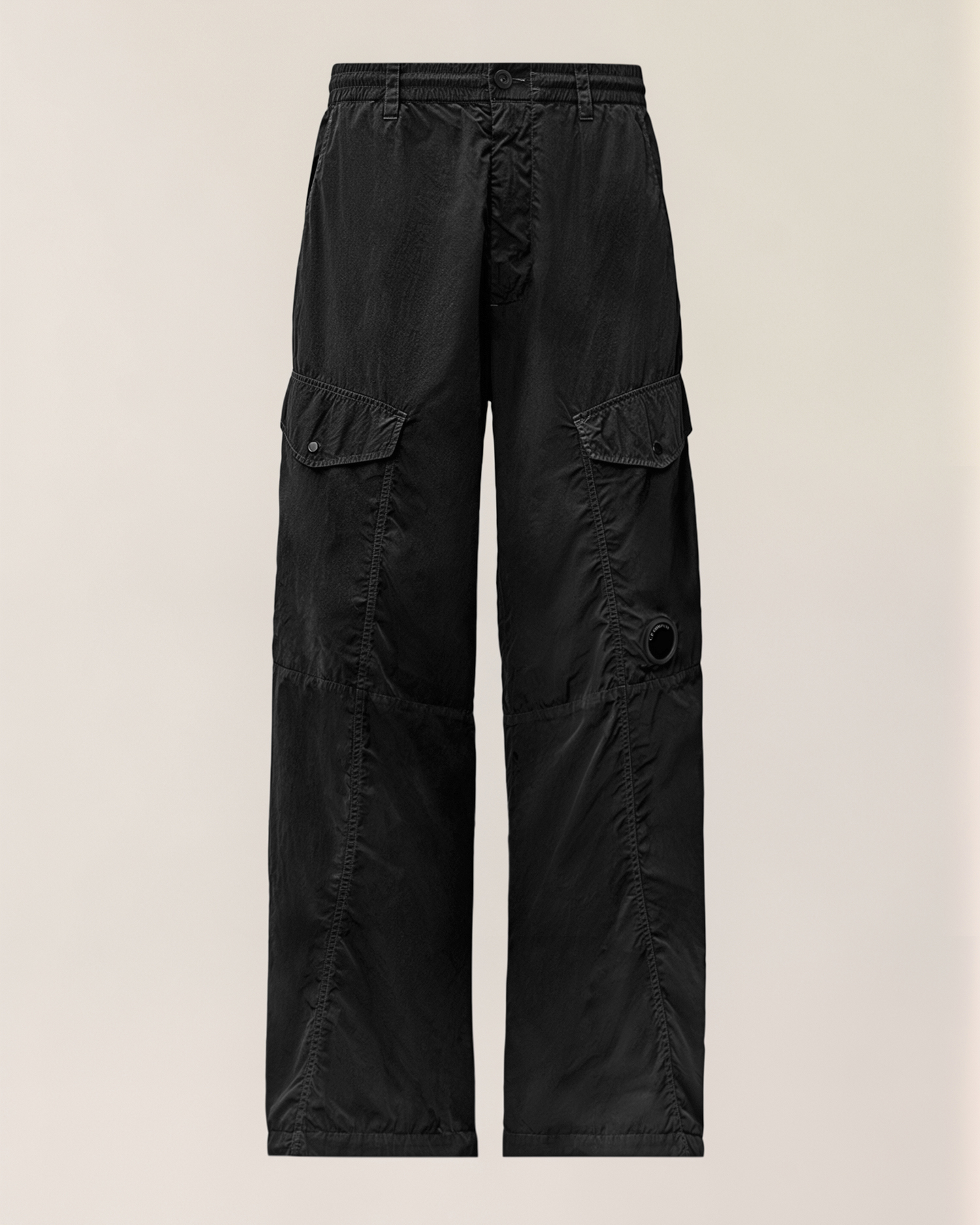 【美品】C.P. Company レンズ付 ナイロンカーゴパンツ 50 ブラック Black Chrome-R No Side Seams Lens Cargo Pants | CPC JP Online Store
