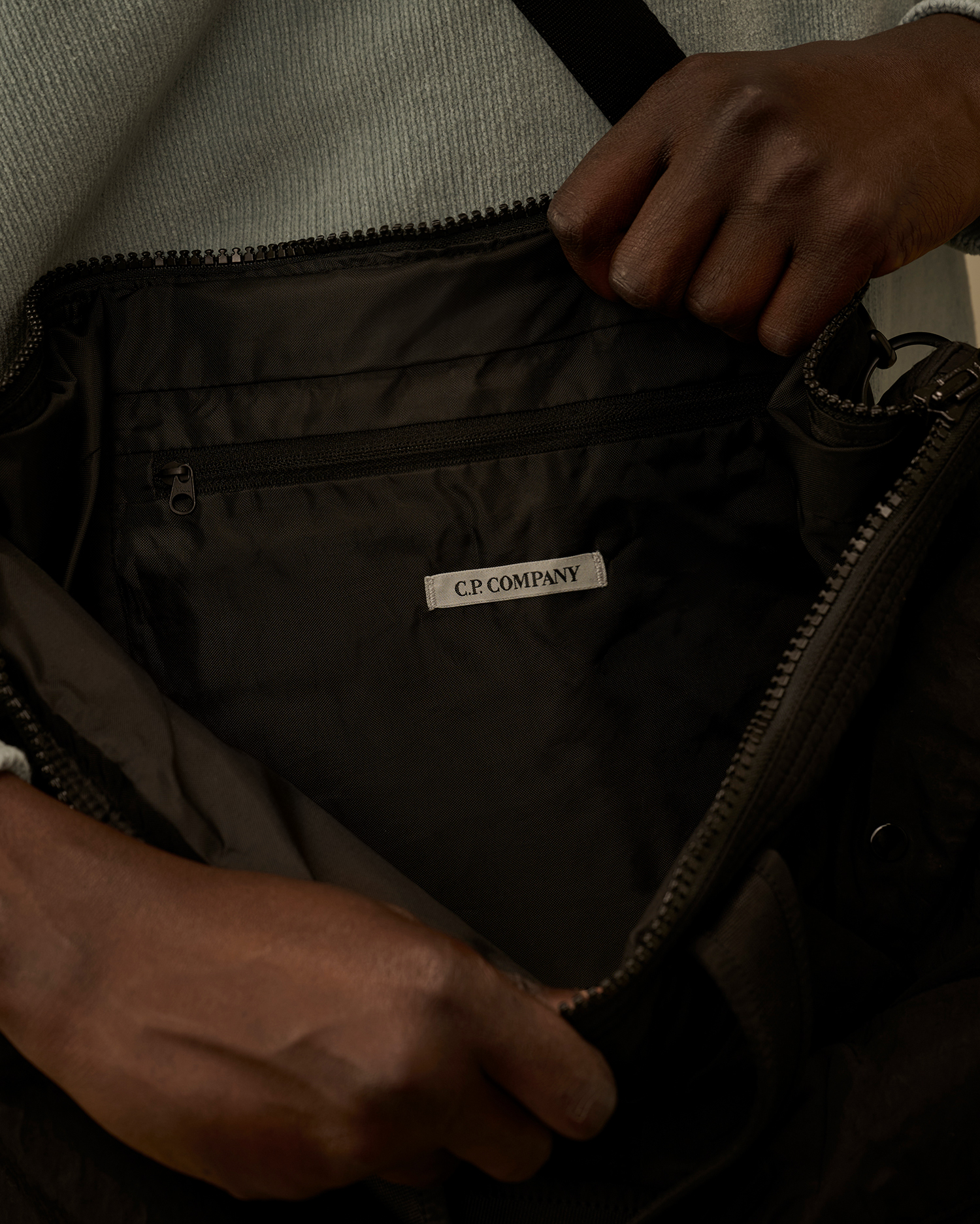 Black Nylon B Tote Bag | CPC USCA Online Store
