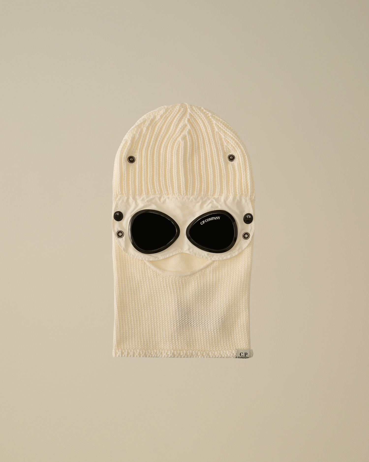 White Extrafine Merino Wool Goggle Balaclava | CPC KR Online Store