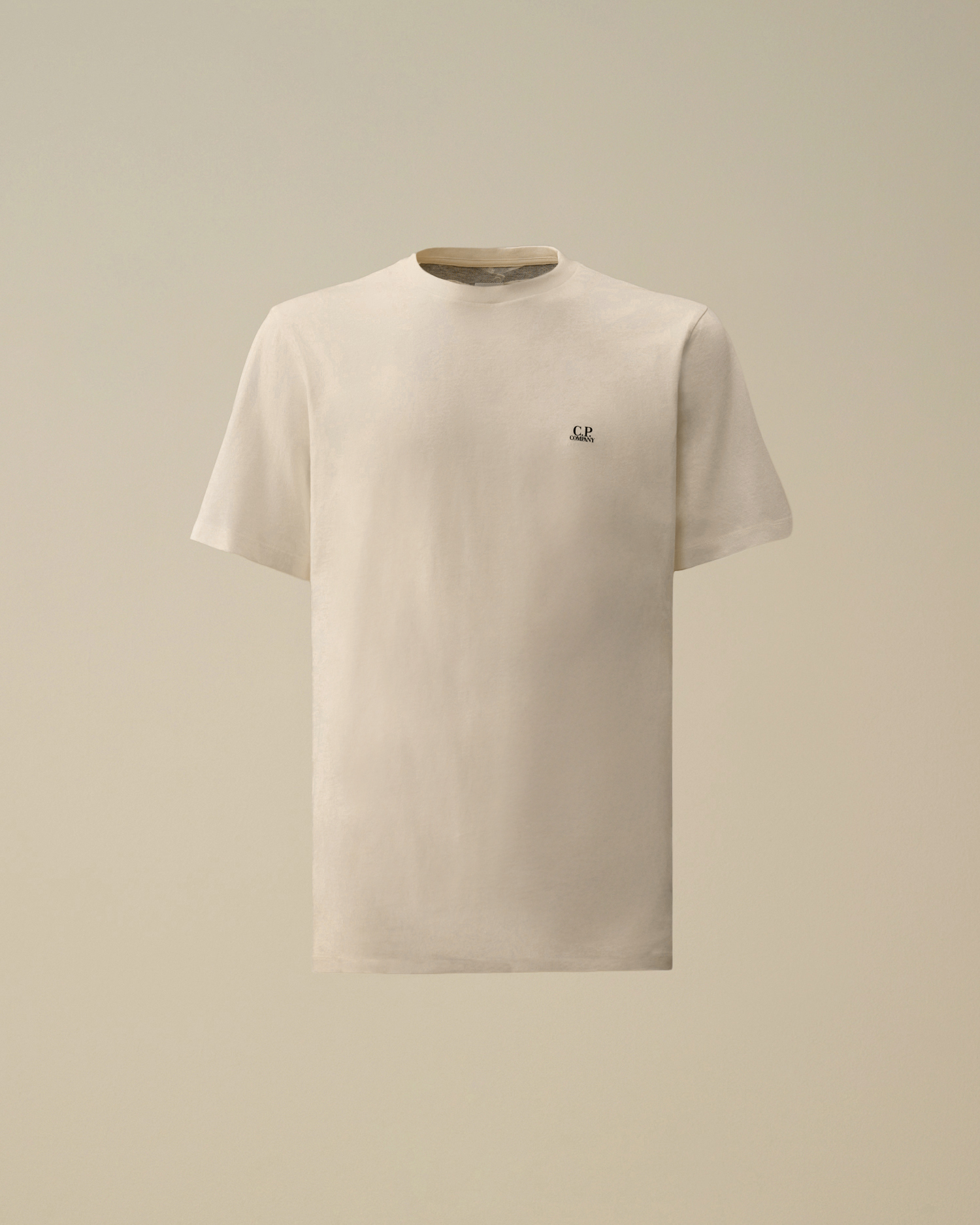 White 30/1 Jersey Short Sleeve Goggle T-Shirt | CPC FR Online Store