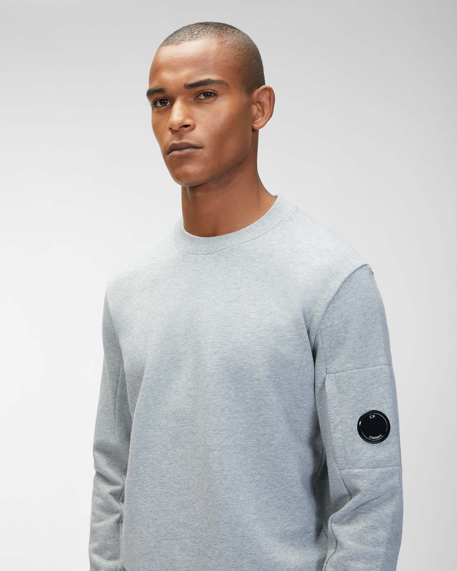 Diagonal Raised Fleece Sweatshirt | C.P. Company Online Store