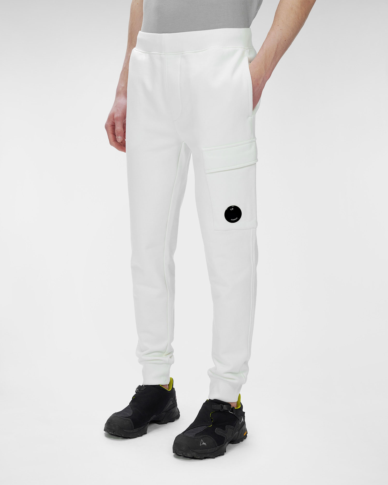 Diagonal Raised Fleece Sweatpants | C.P 