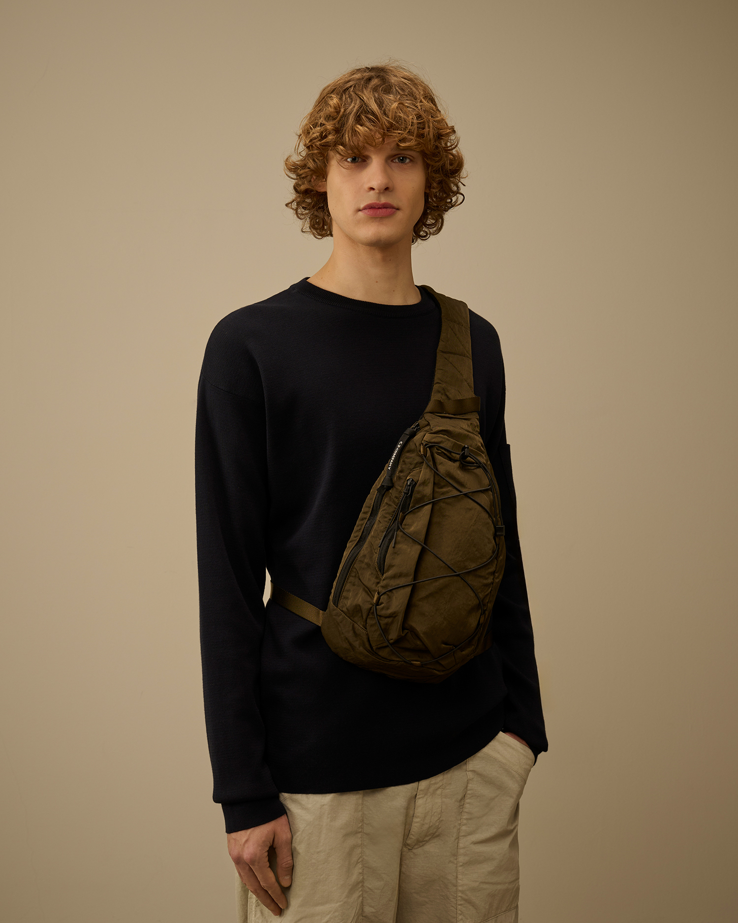 Green Nylon B Crossbody Backpack | CPC UK Online Store