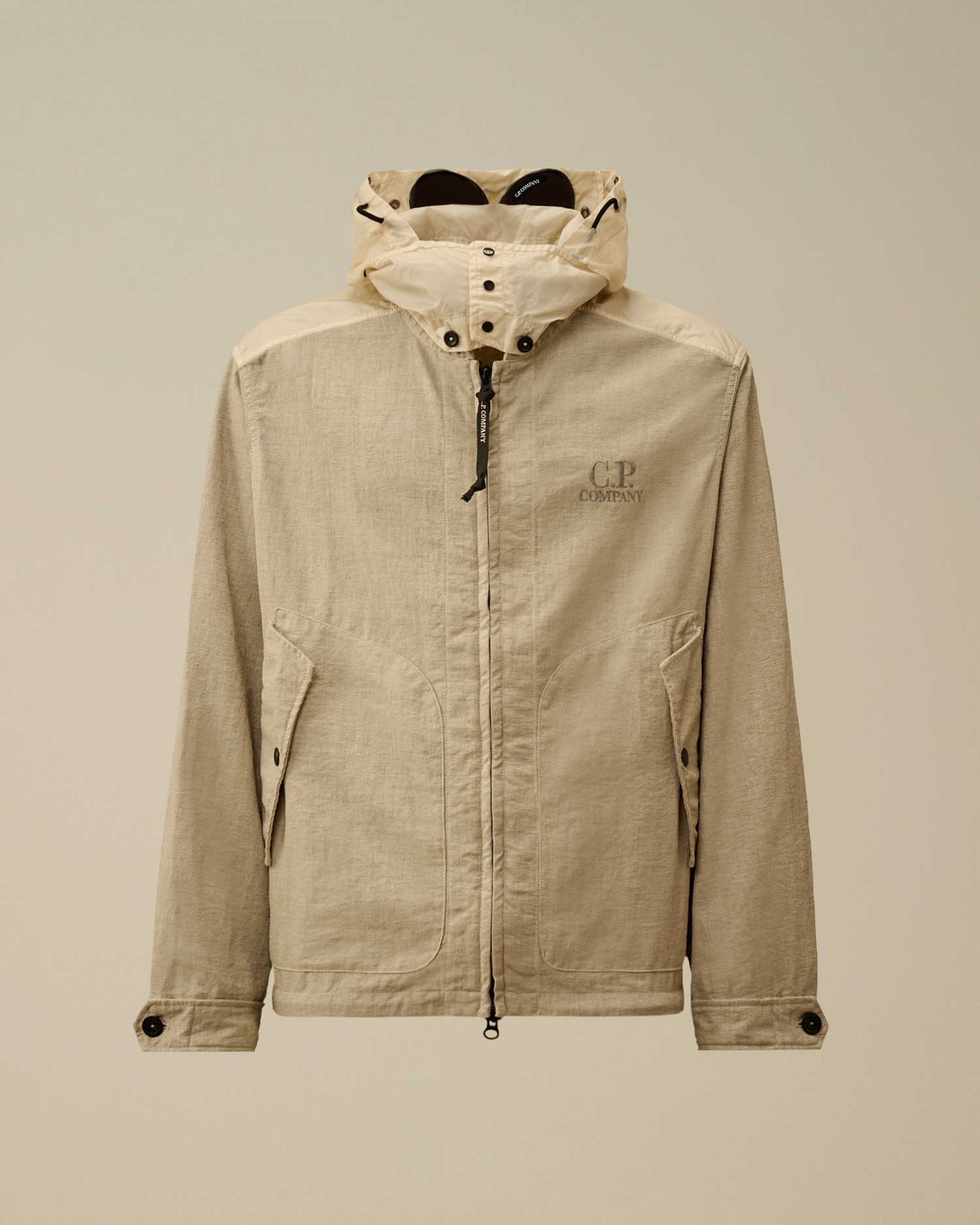 Grey Rafia-R Mixed Goggle Jacket | CPC JP Online Store