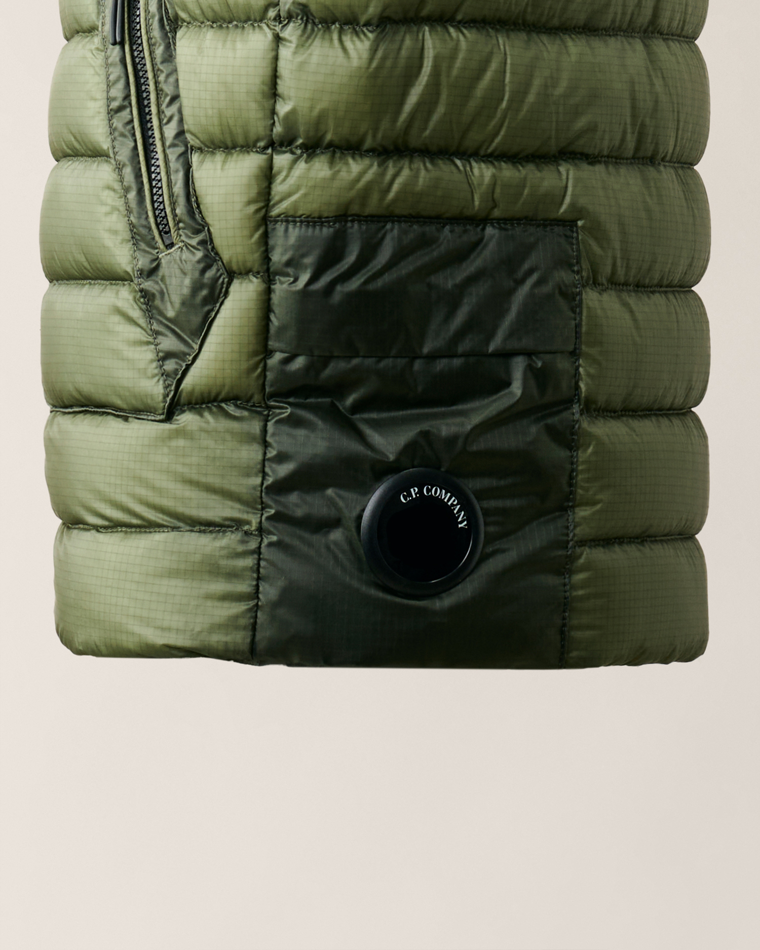Green U16 D.D. Shell Ripstop Down Vest | CPC SCA Online Store