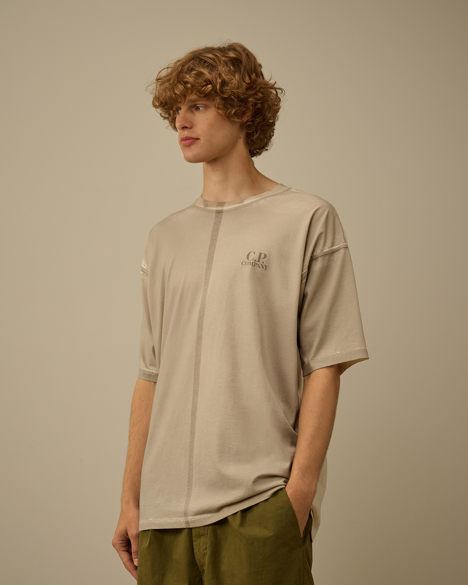 24/1 Jersey Short Sleeve Printed Logo T-Shirt | C.P. Company