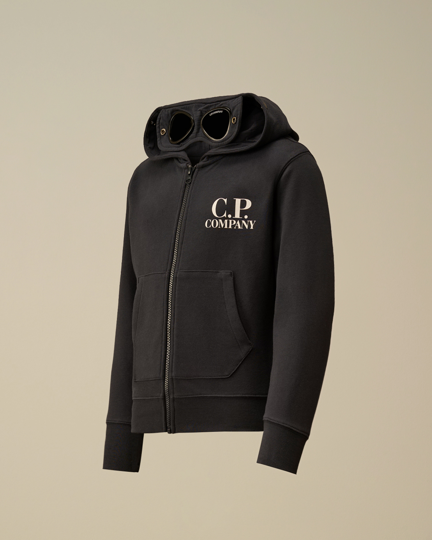 Blue U16 Diagonal Fleece Zip Goggle Sweatshirt | CPC USCA Online Store