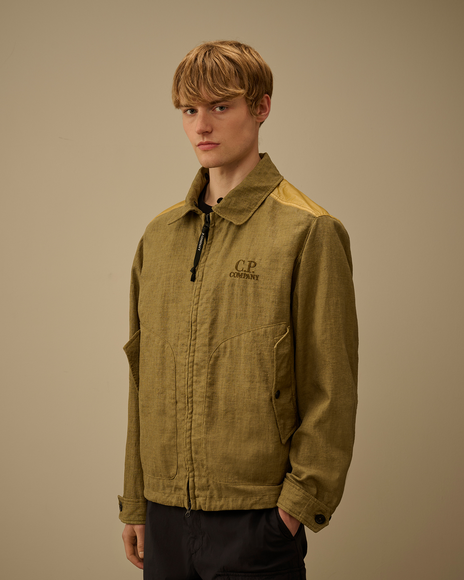 Green Rafia-R Mixed Goggle Jacket | CPC JP Online Store