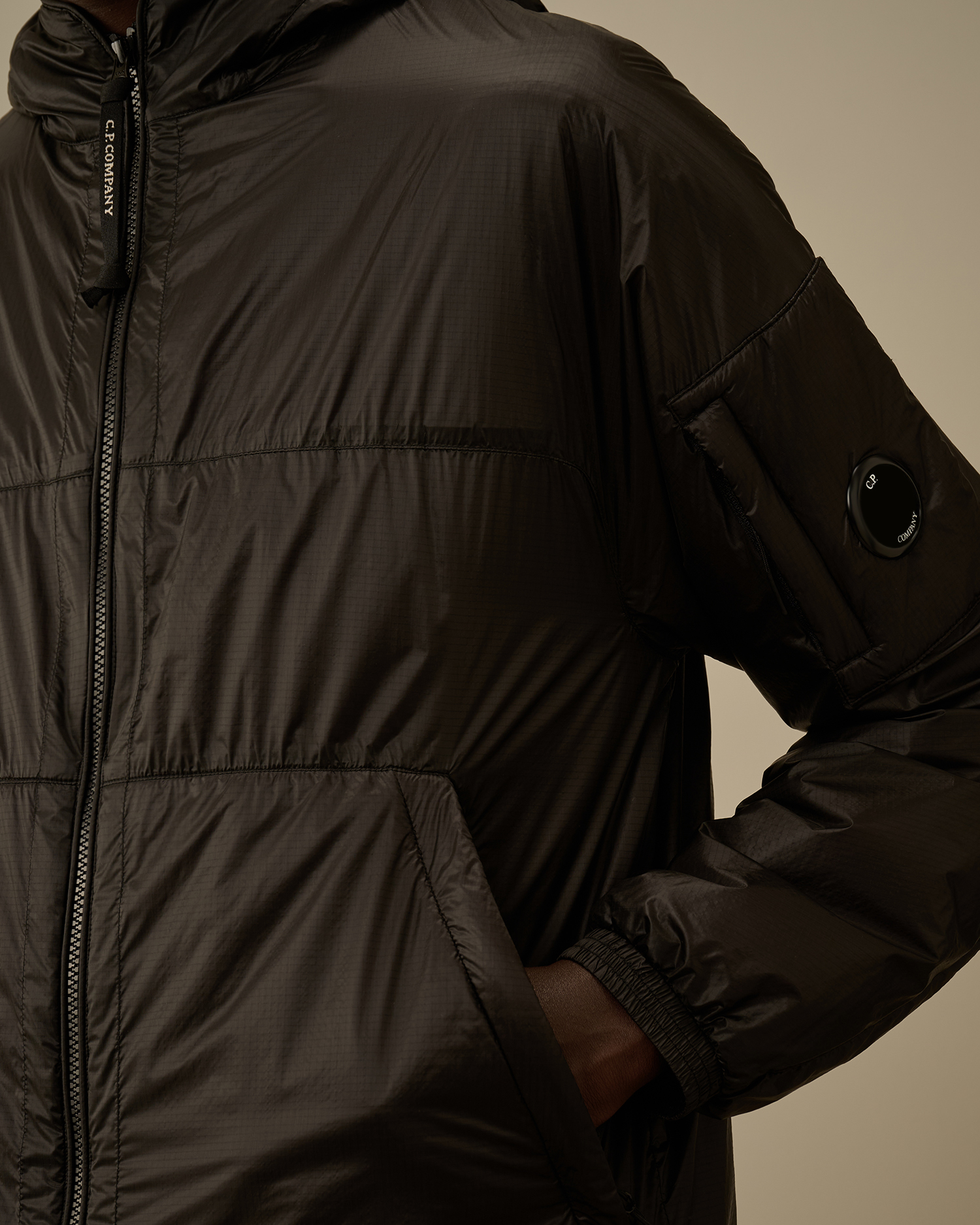 C.P Company NADA Shell ジャケット CP COMPANY｜DOWN JACKETS (Nada Shell Hooded Jacket (16CM (C.P.