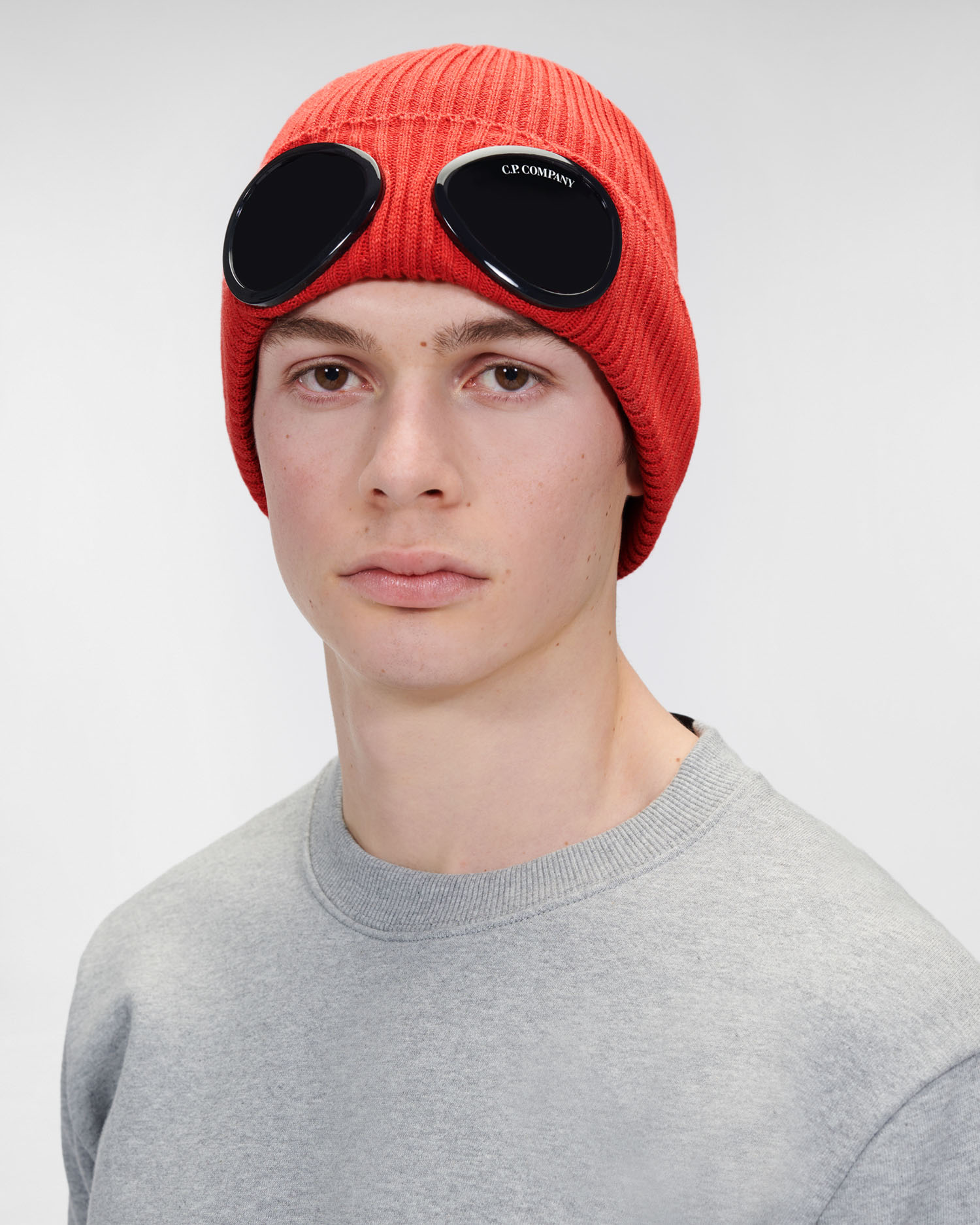 Cotton Goggle Beanie | C.P. Company 