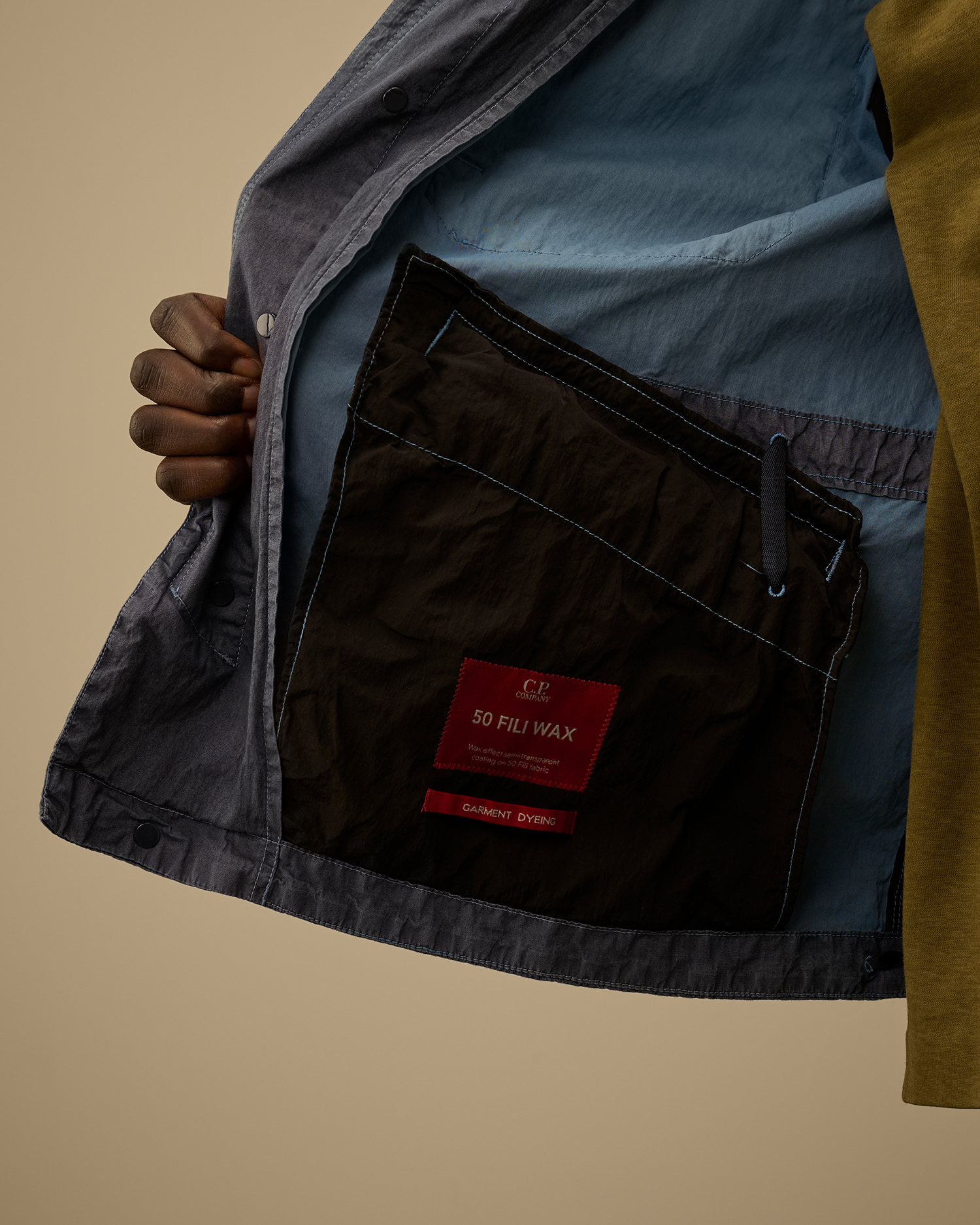 Blue 50 Fili Wax Field Jacket | CPC USCA Online Store