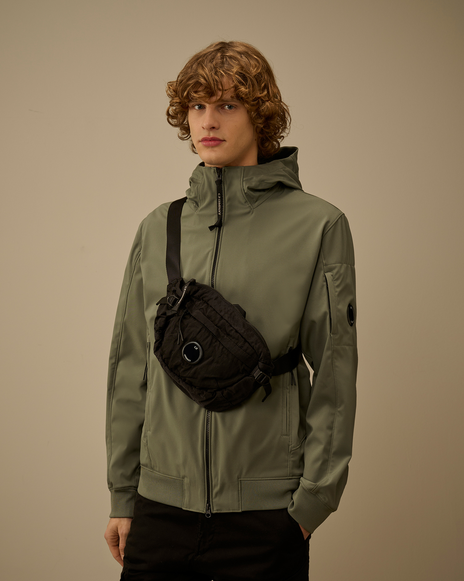 Black Nylon B Lens Waist Bag | CPC USCA Online Store
