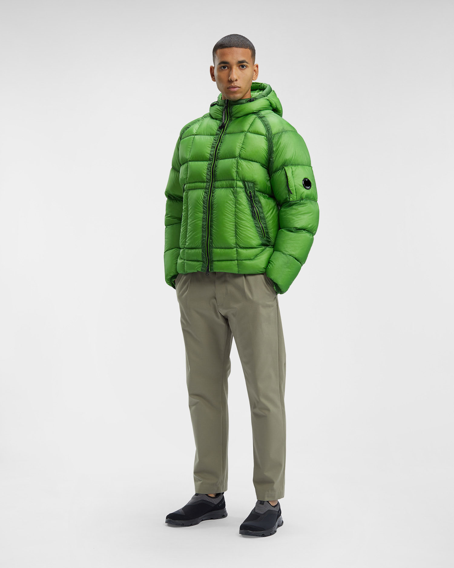 D.D. Shell Hooded Down Jacket | C.P. Company Online Store