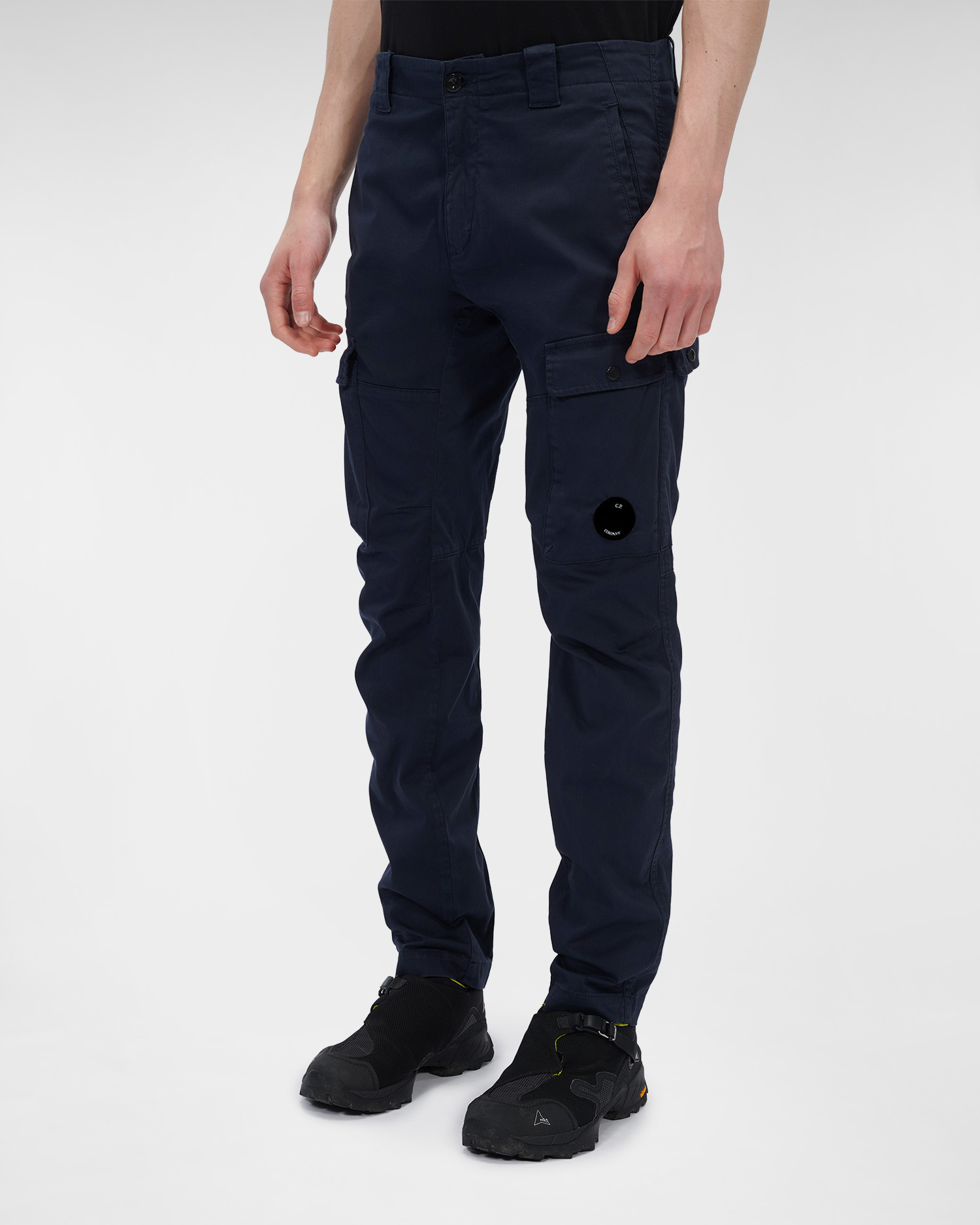 Stretch Sateen Ergonomic Cargo Pants 