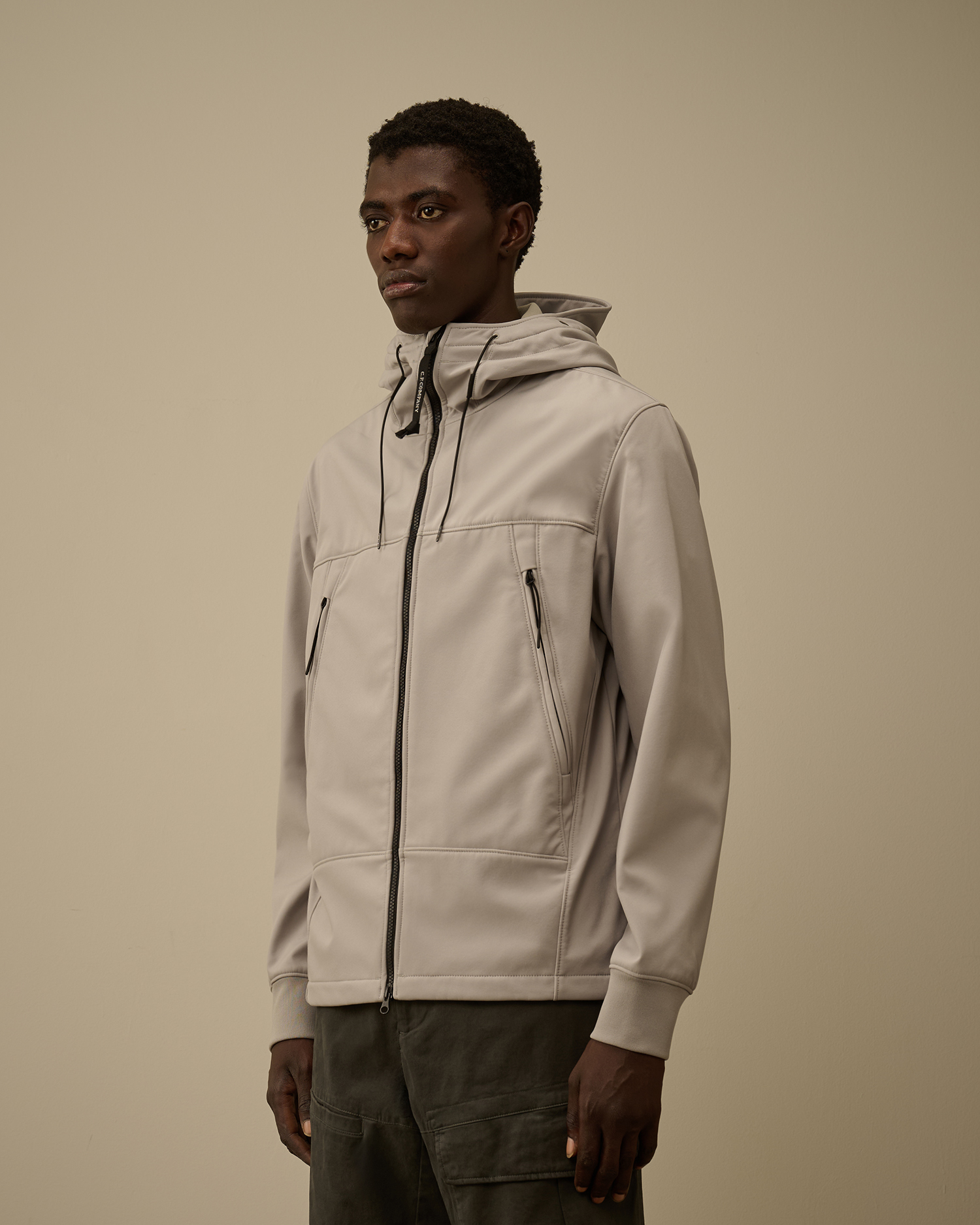 Grey C.P. Shell-R Goggle Jacket | CPC USCA Online Store