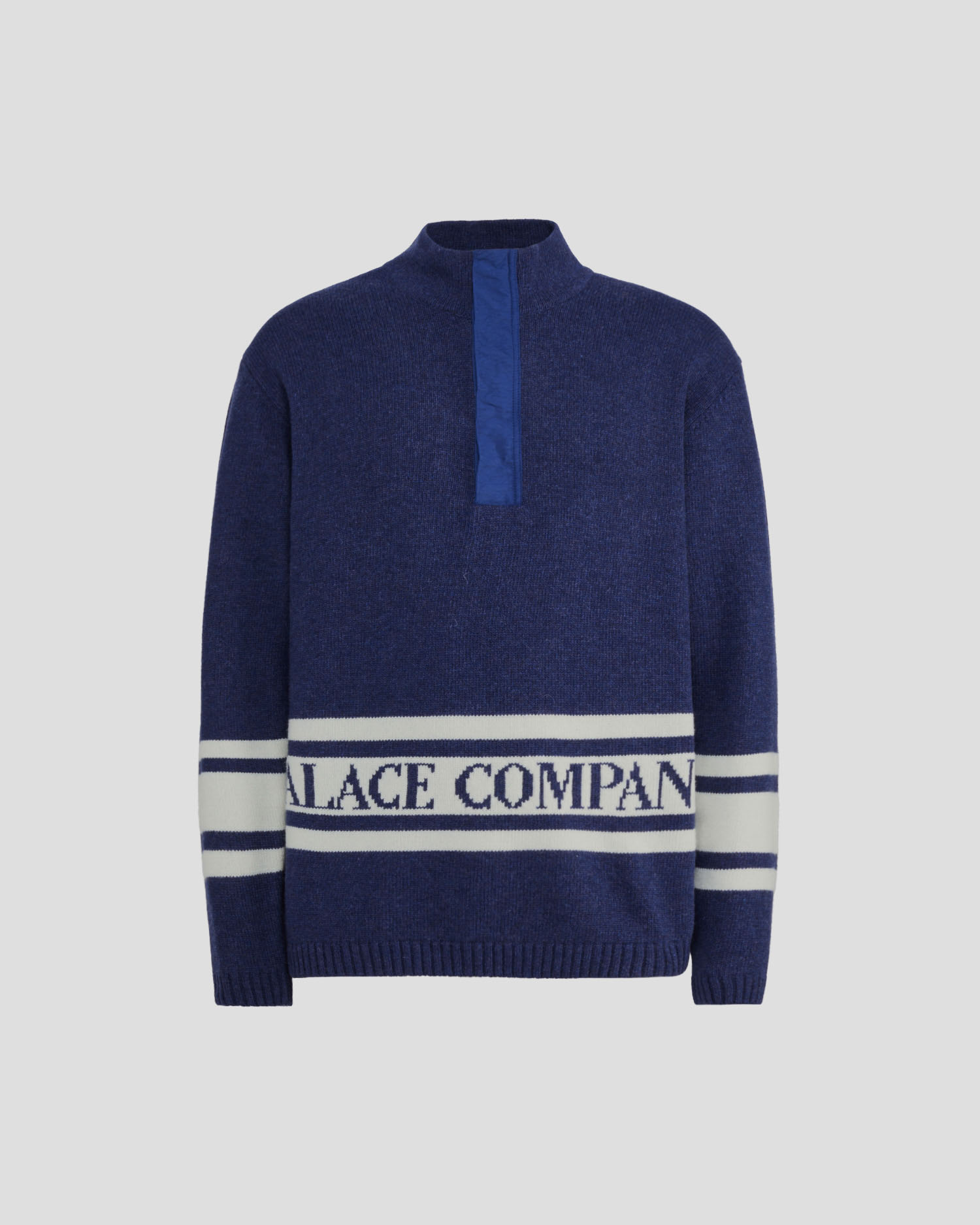 C.P. Palace Lambswool Mixed Funnel Neck Knit