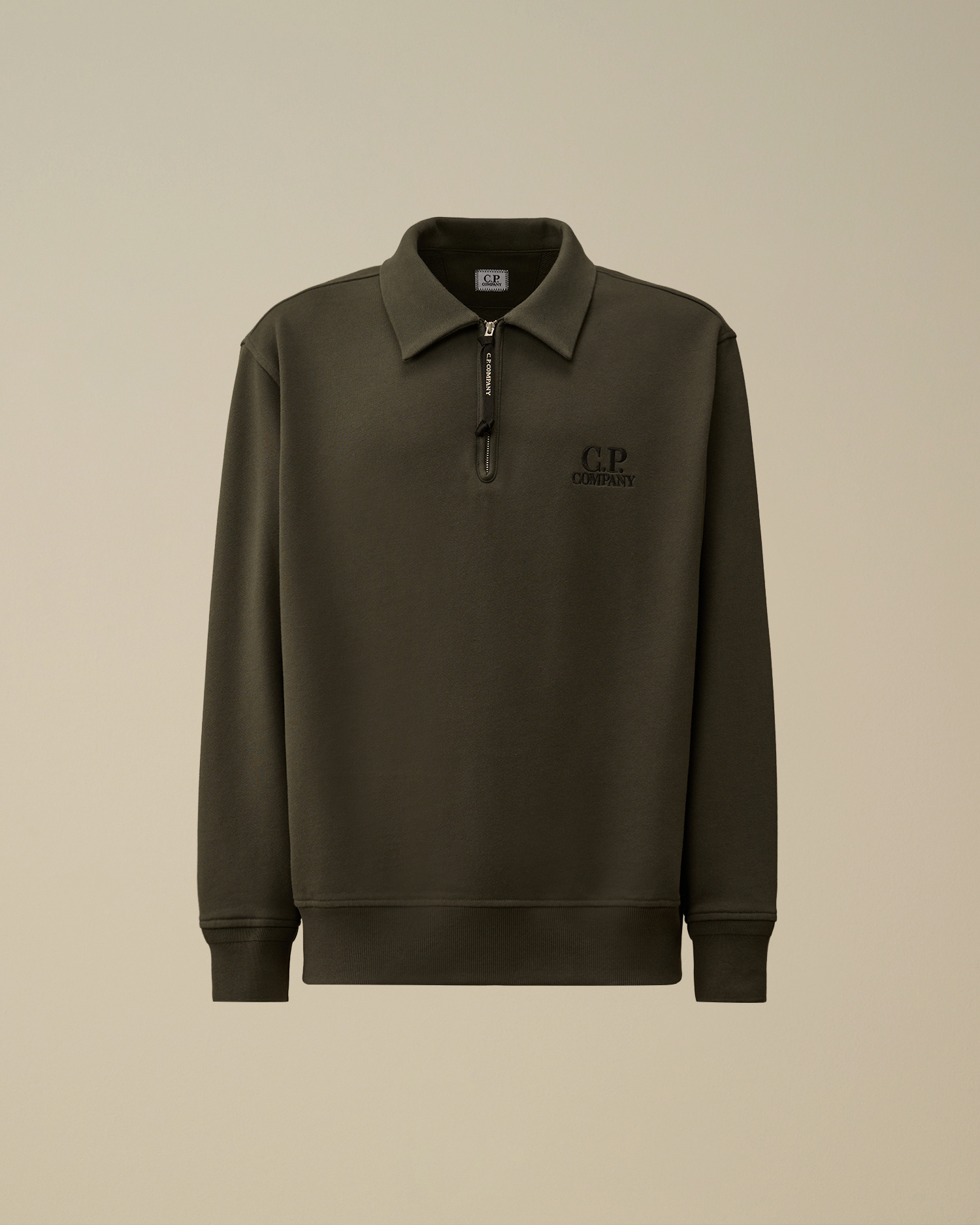 Diagonal Raised Fleece Half Zip Sweatshirt | CPC USCA Online