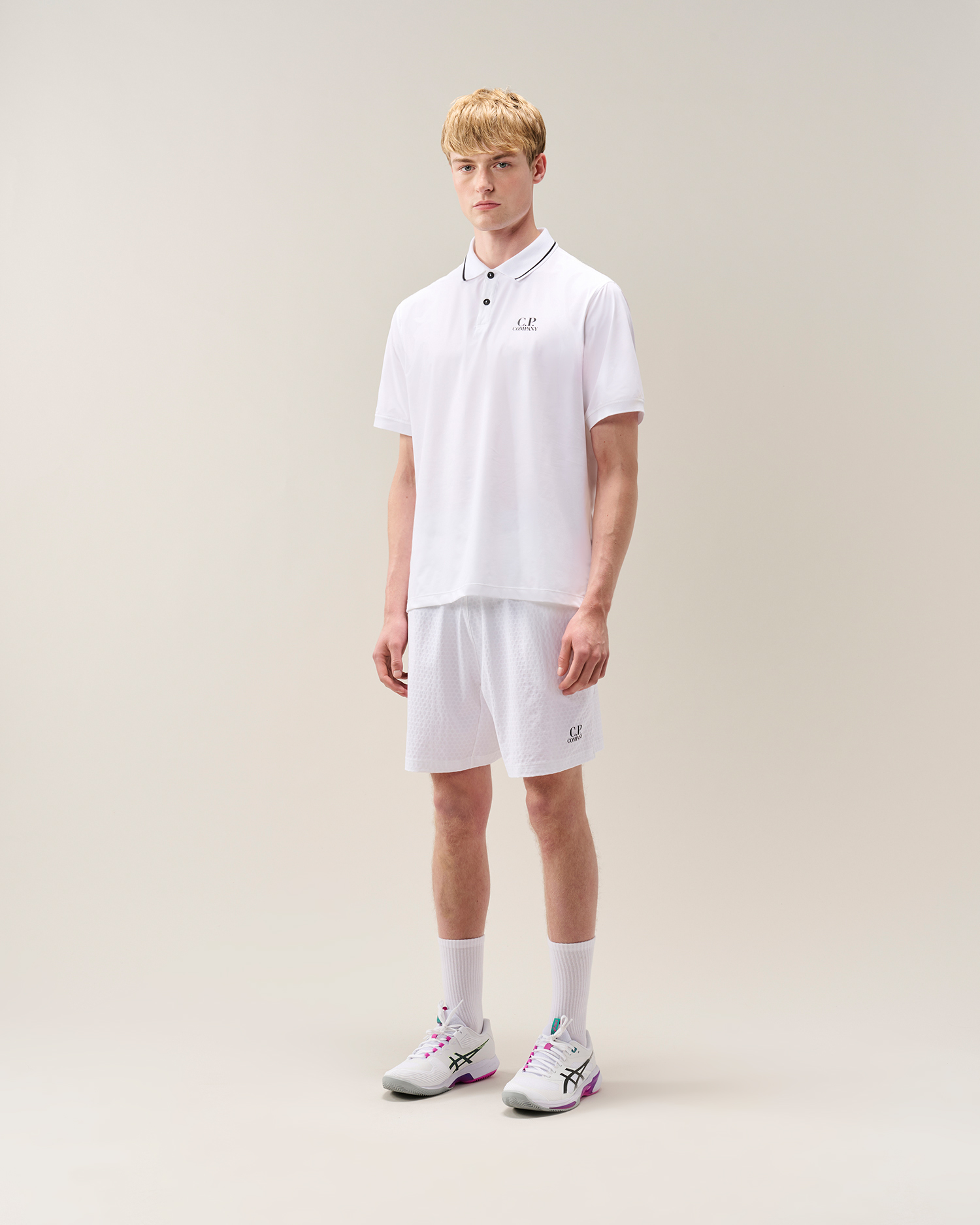White Tennis Shorts | Grass Edition | CPC SCA Online Store
