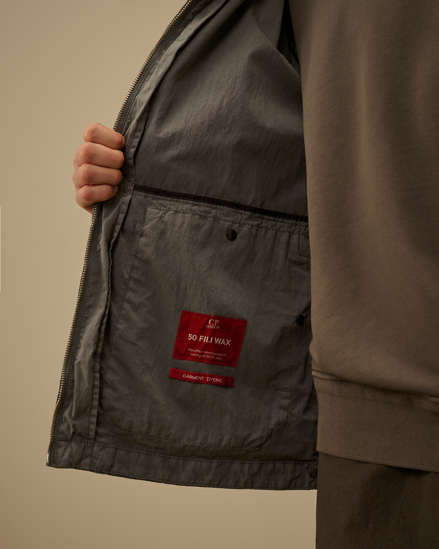 Grey 50 Fili Wax Explorer Jacket | CPC UK Online Store