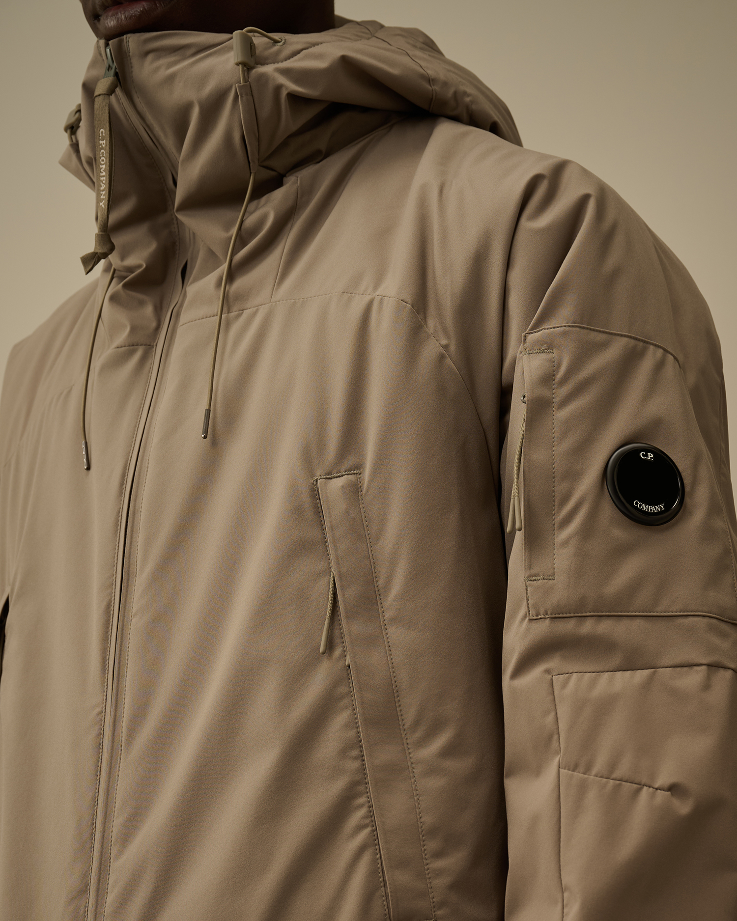 Grey Pro-Tek Hooded Padded Jacket | CPC JP Online Store