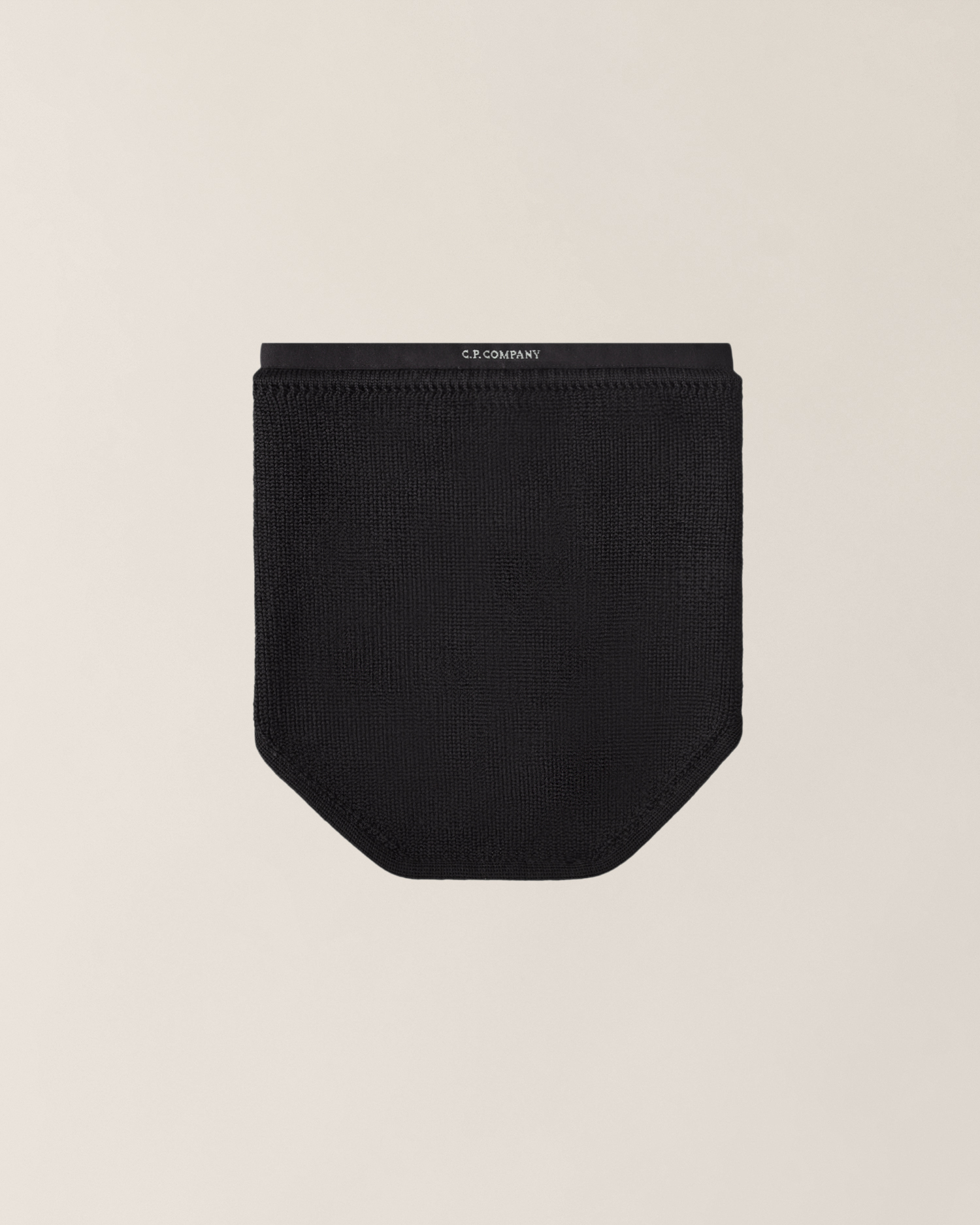 C.P. Company ブラック ネックウォーマー Black Extrafine Merino Wool Neck Warmer | CPC JP Online Store