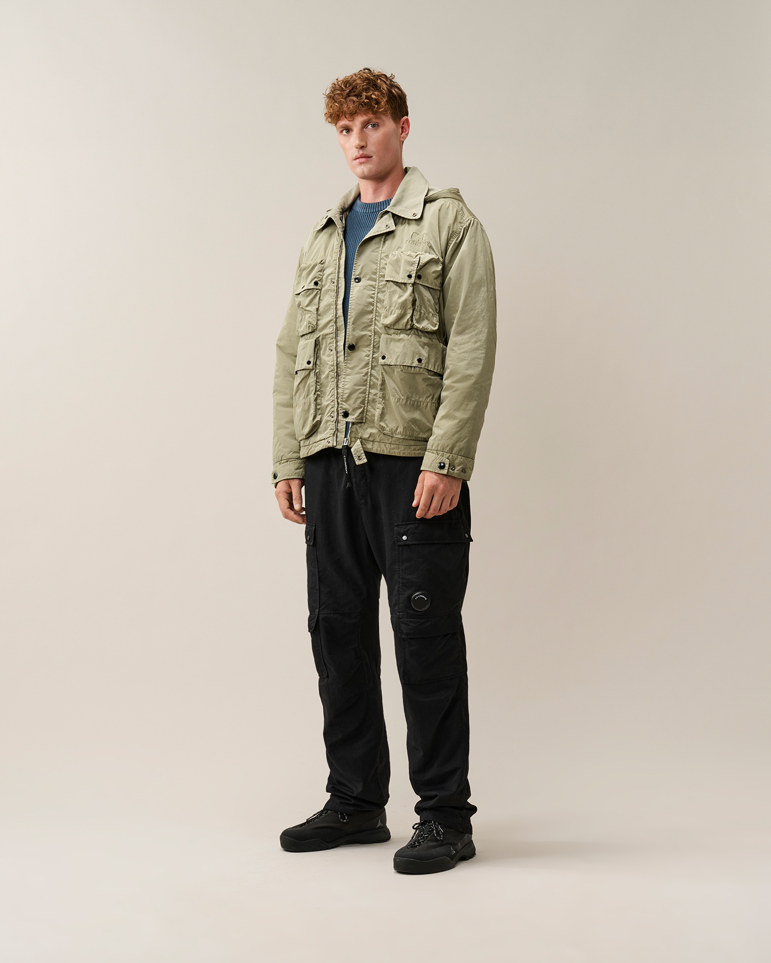 Beige Heavy Chrome-R Goggle Jacket | CPC USCA Online Store
