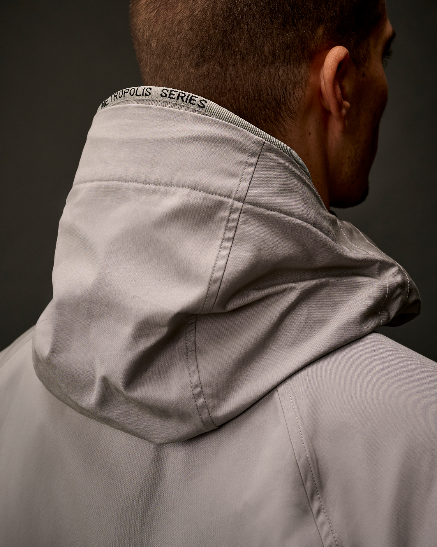 Grey Metropolis Series HyST Hooded Jacket | CPC USCA Online Store