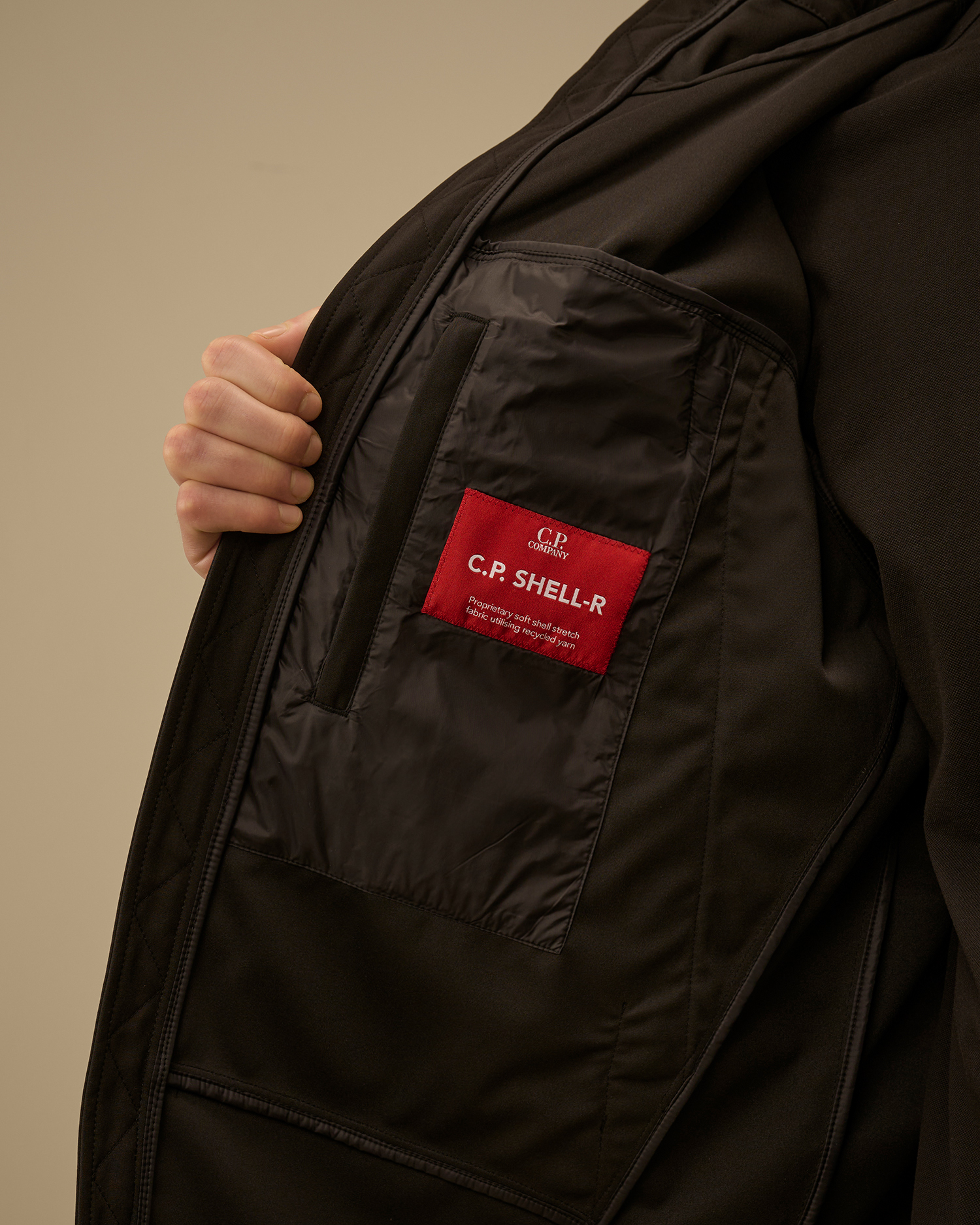 Black C.P. Shell-R Goggle Jacket | CPC UK Online Store