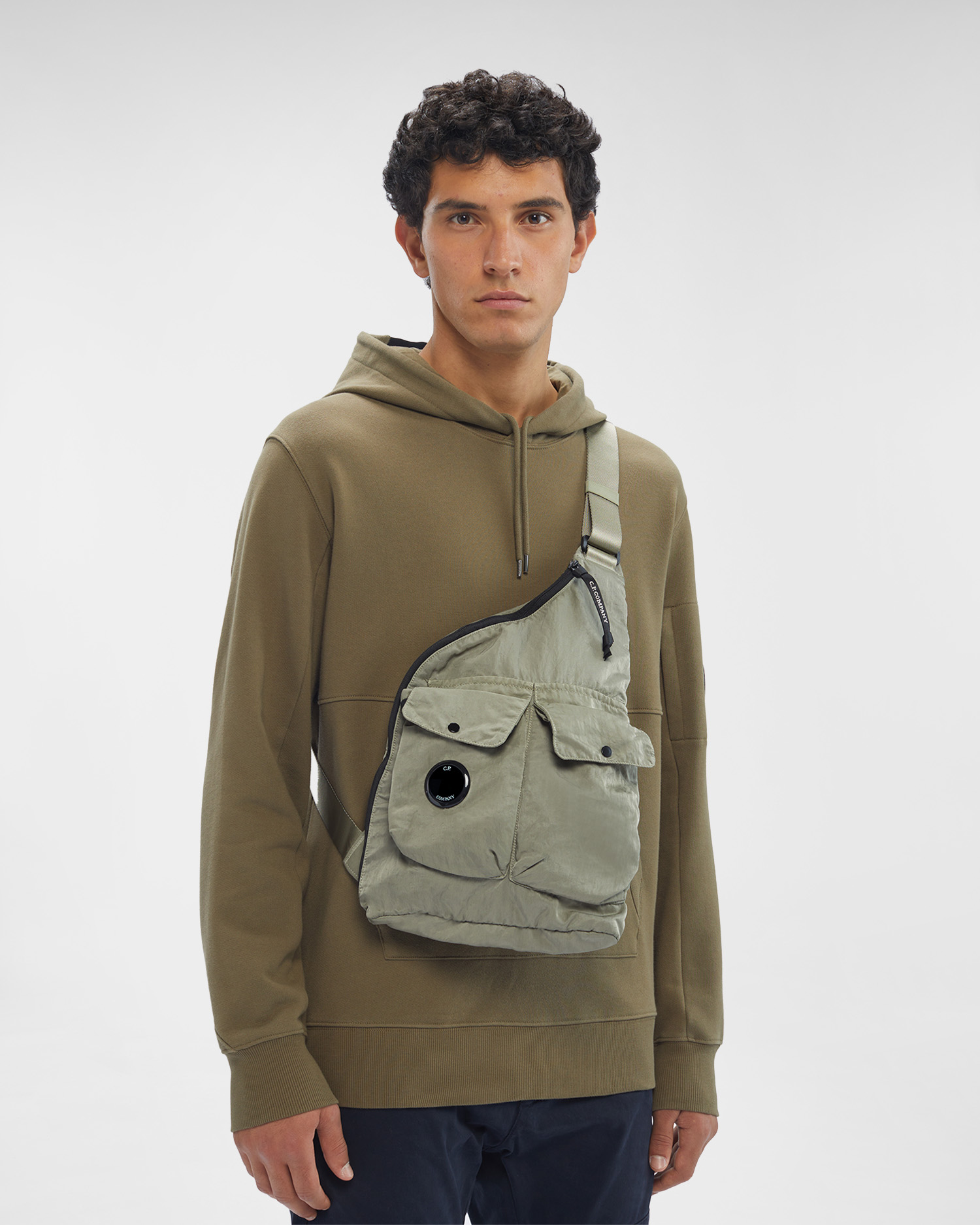 Nylon B Single Strap Rucksack