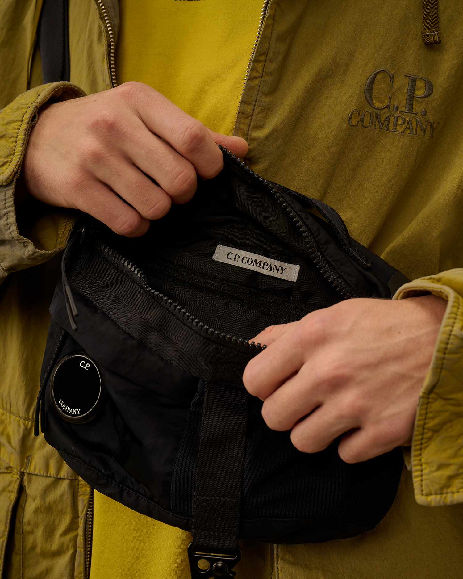 Blue Nylon B Lens Waistbag | CPC USCA Online Store